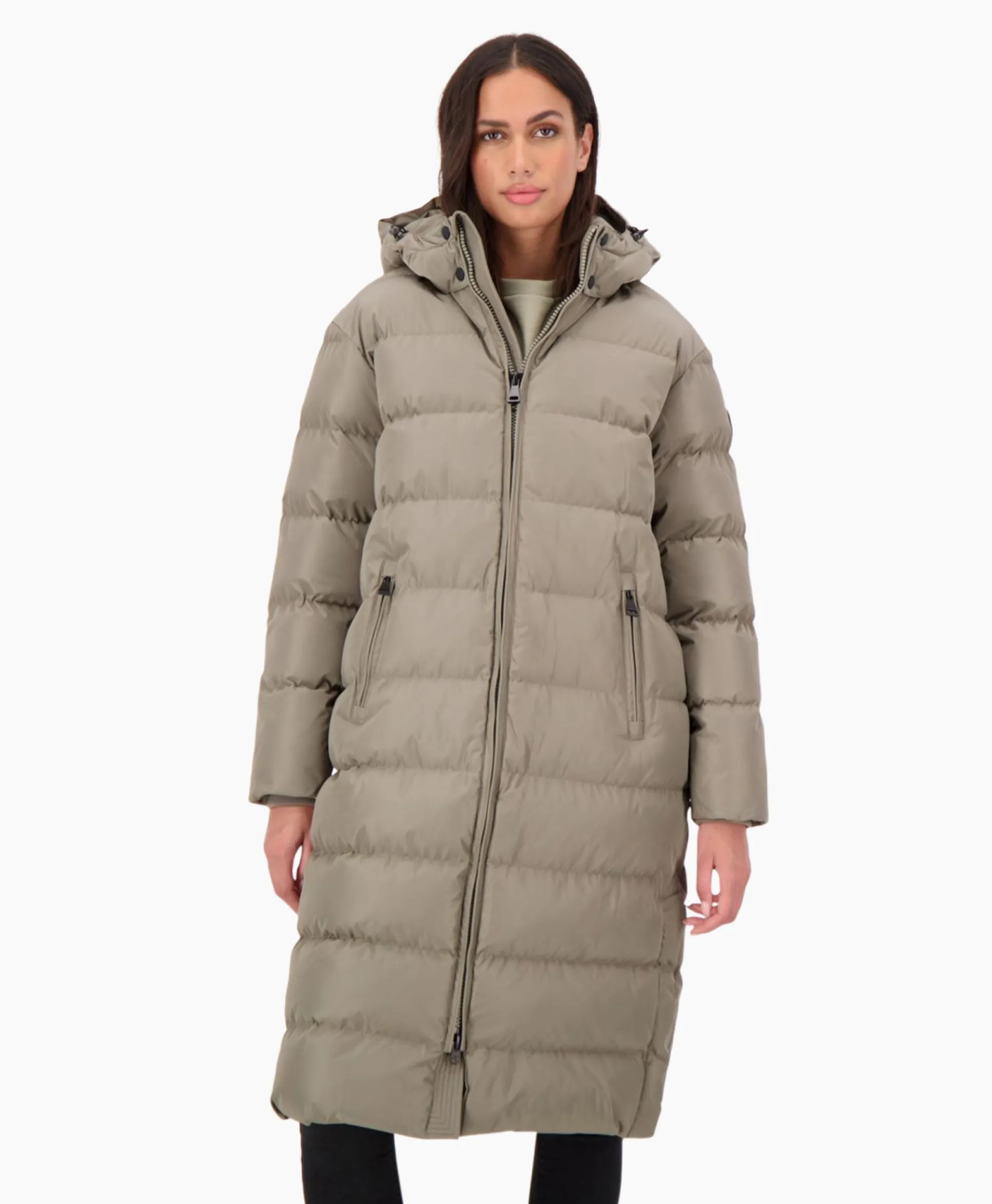 Airforce Gewatteerde Jas Grace Jacket Beige