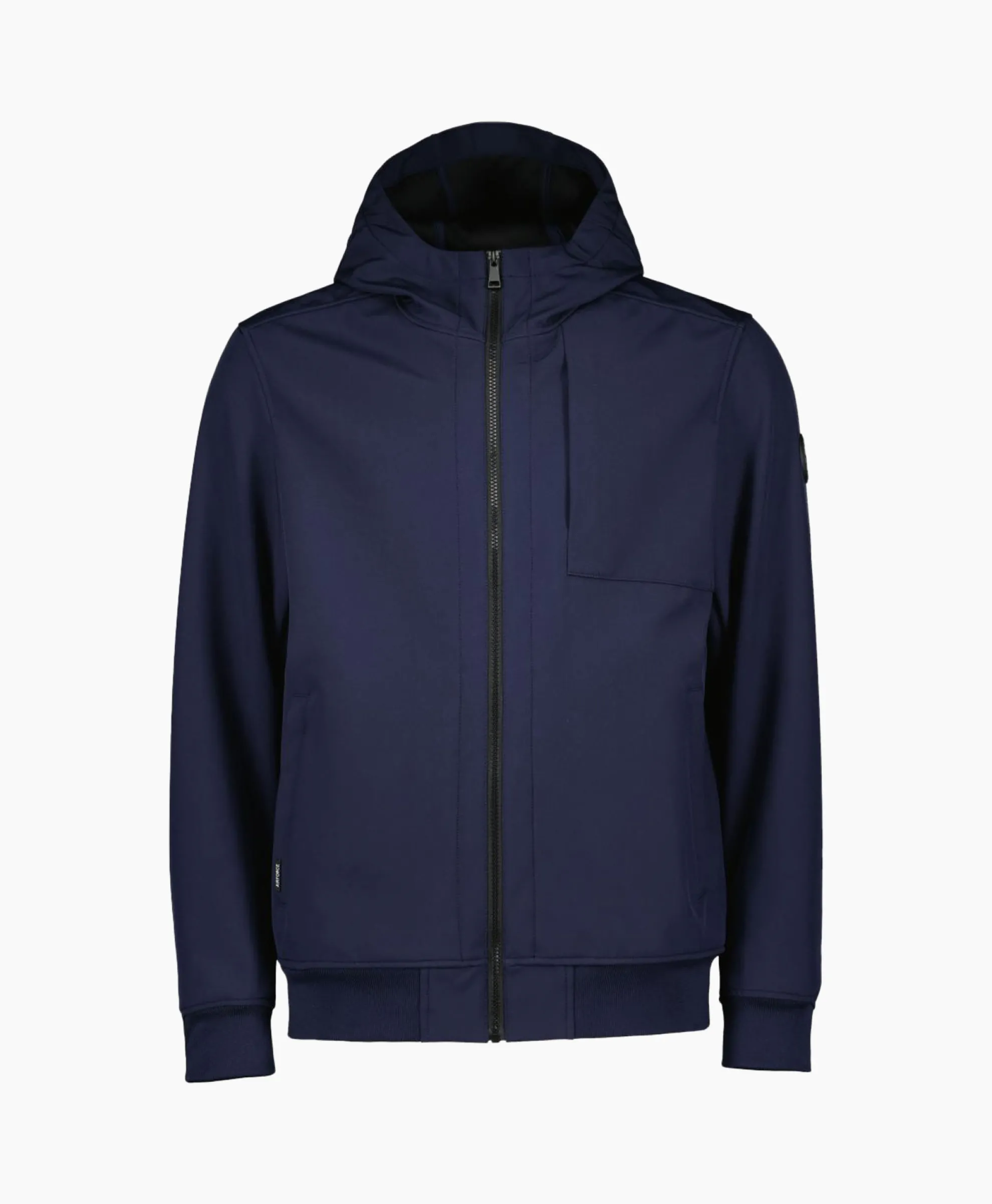 Airforce Jack Softshell Midden Blauw