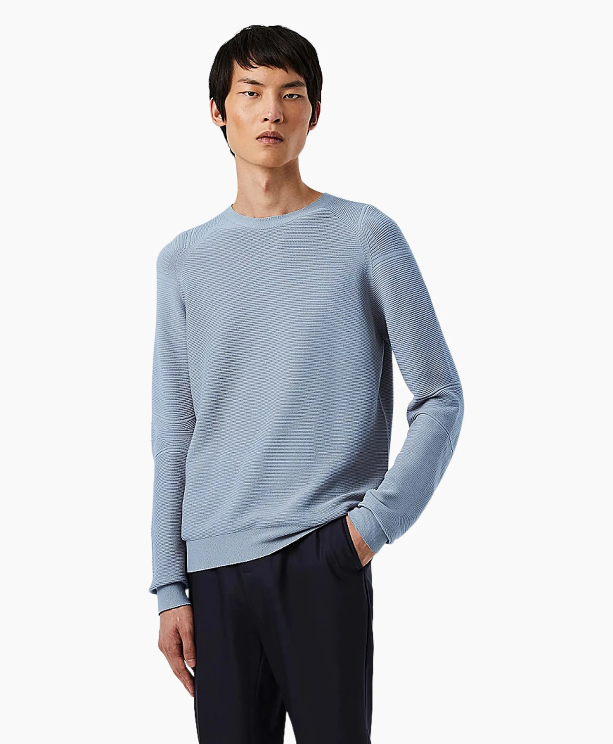 Alpha Tauri Sweater Fosop Licht Blauw