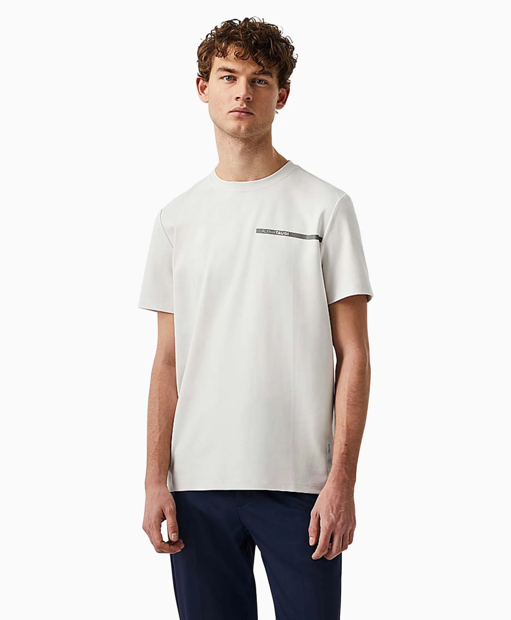 Alpha Tauri T-Shirt Joubl V3.Y5.01 Wit