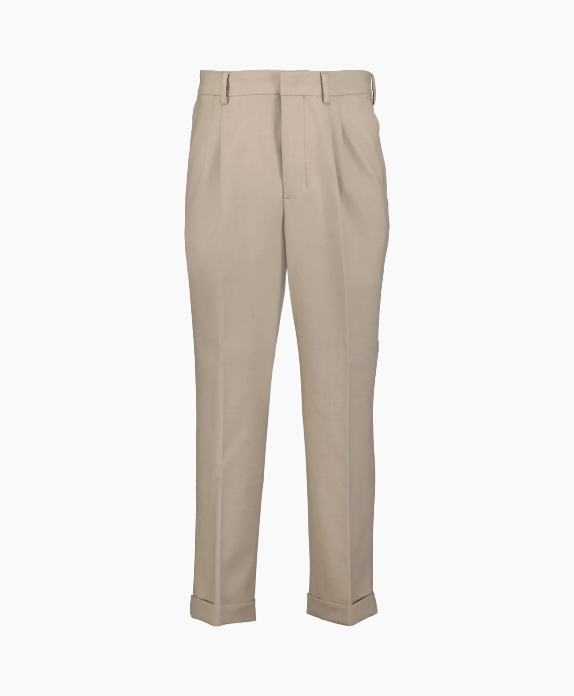 Ami Paris Broek Carott Fit Taupe