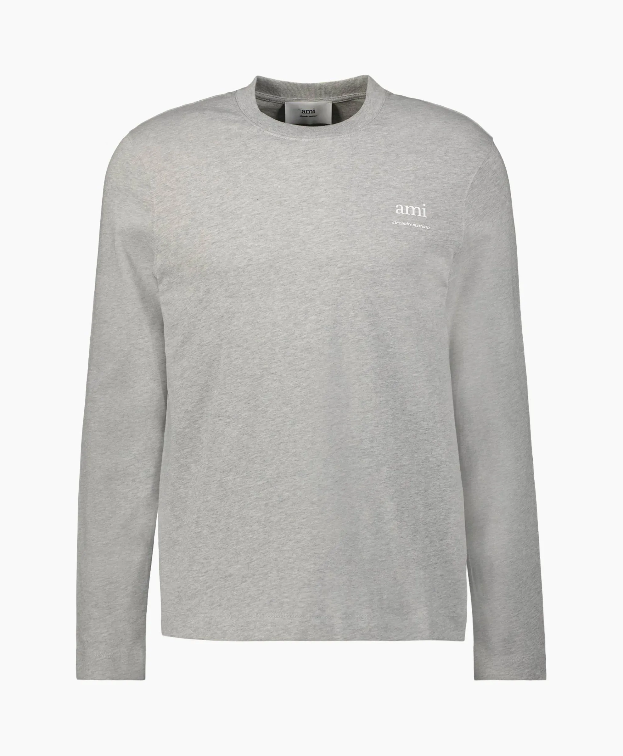 Ami Paris T-Shirt Ami Am Antraciet