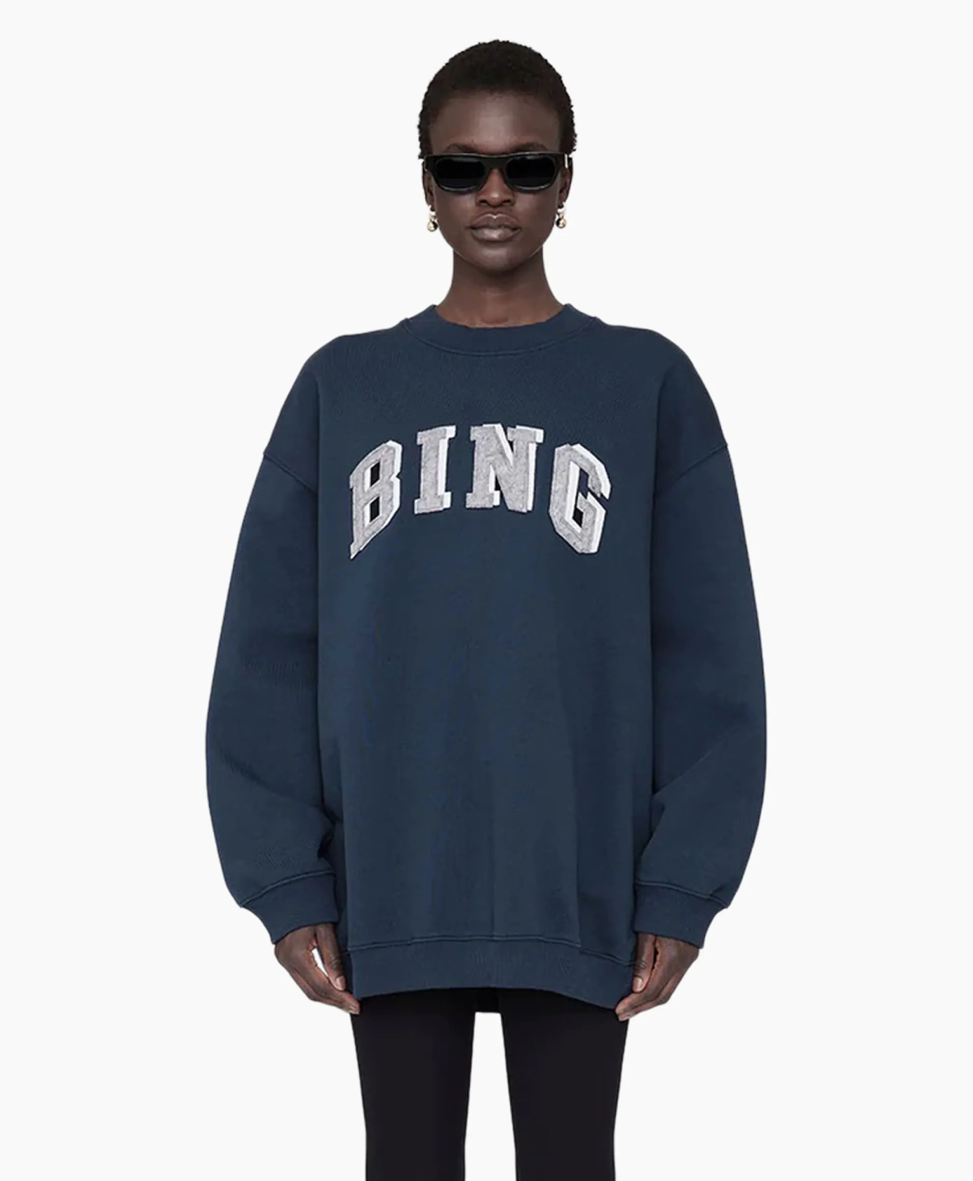 Anine Bing Sweater Tyler Bing Blauw