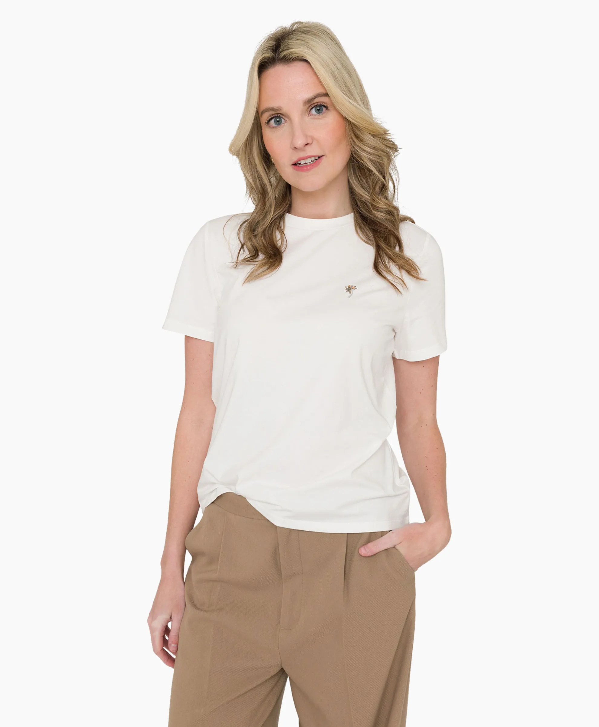 Anna Van Toor T-Shirt 08A04-03677 Off White