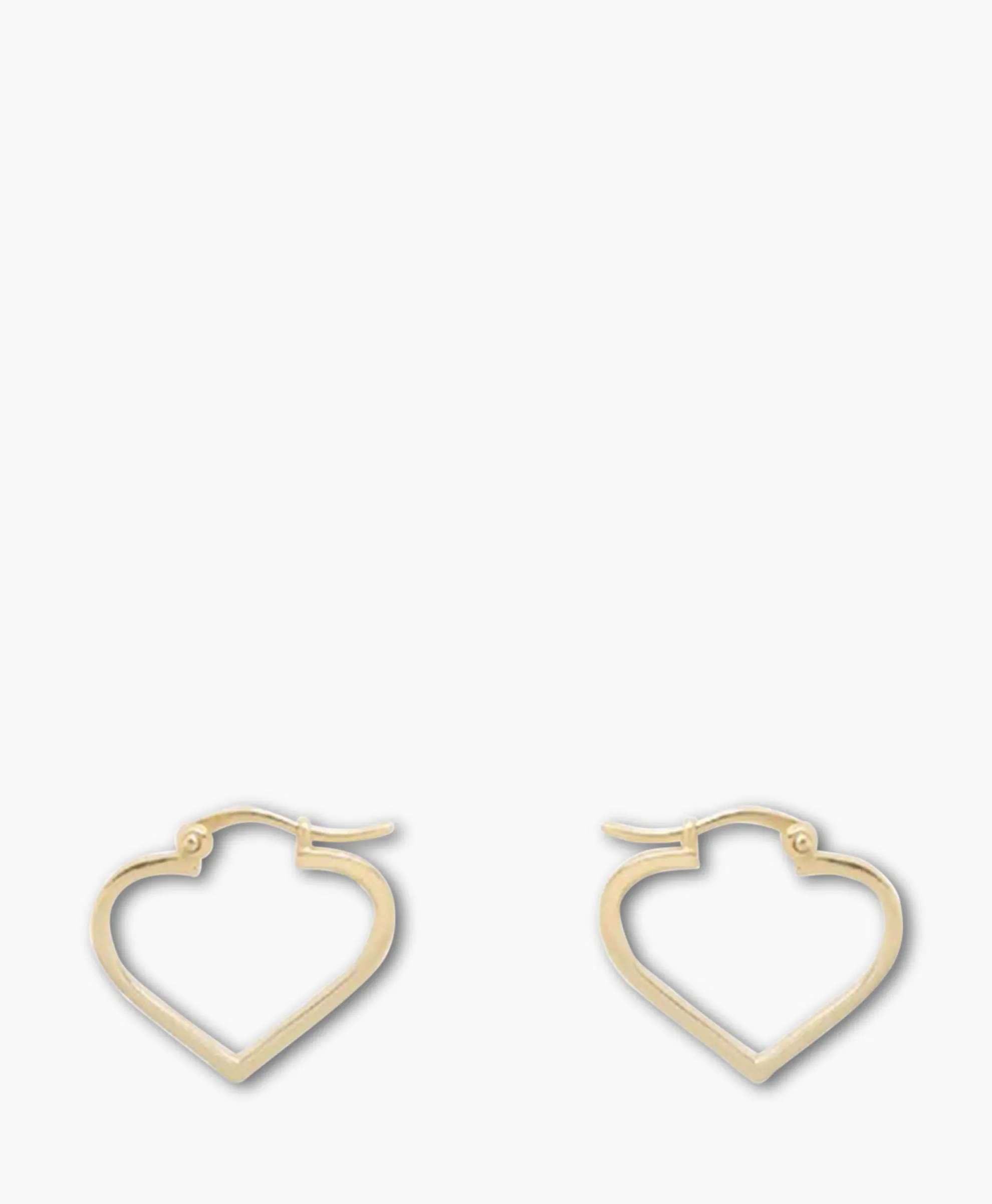 Anna+Nina Oorbellen Funky Love Small Hoop Goud