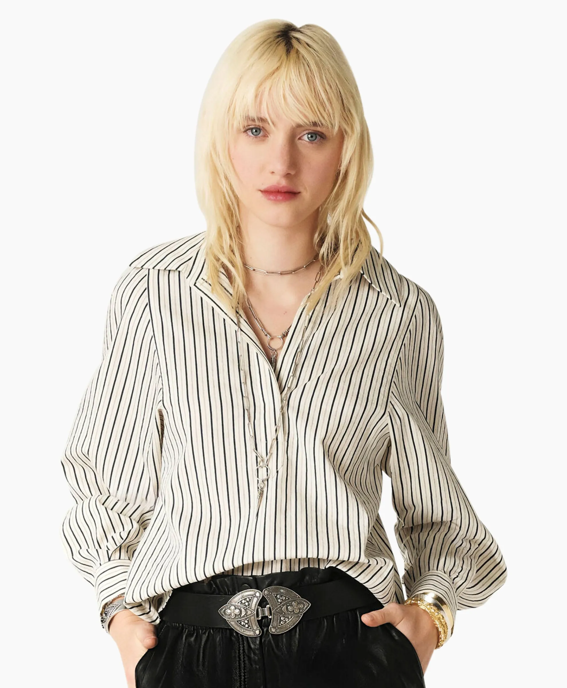 Ba&Sh Blouse Felicia Ecru