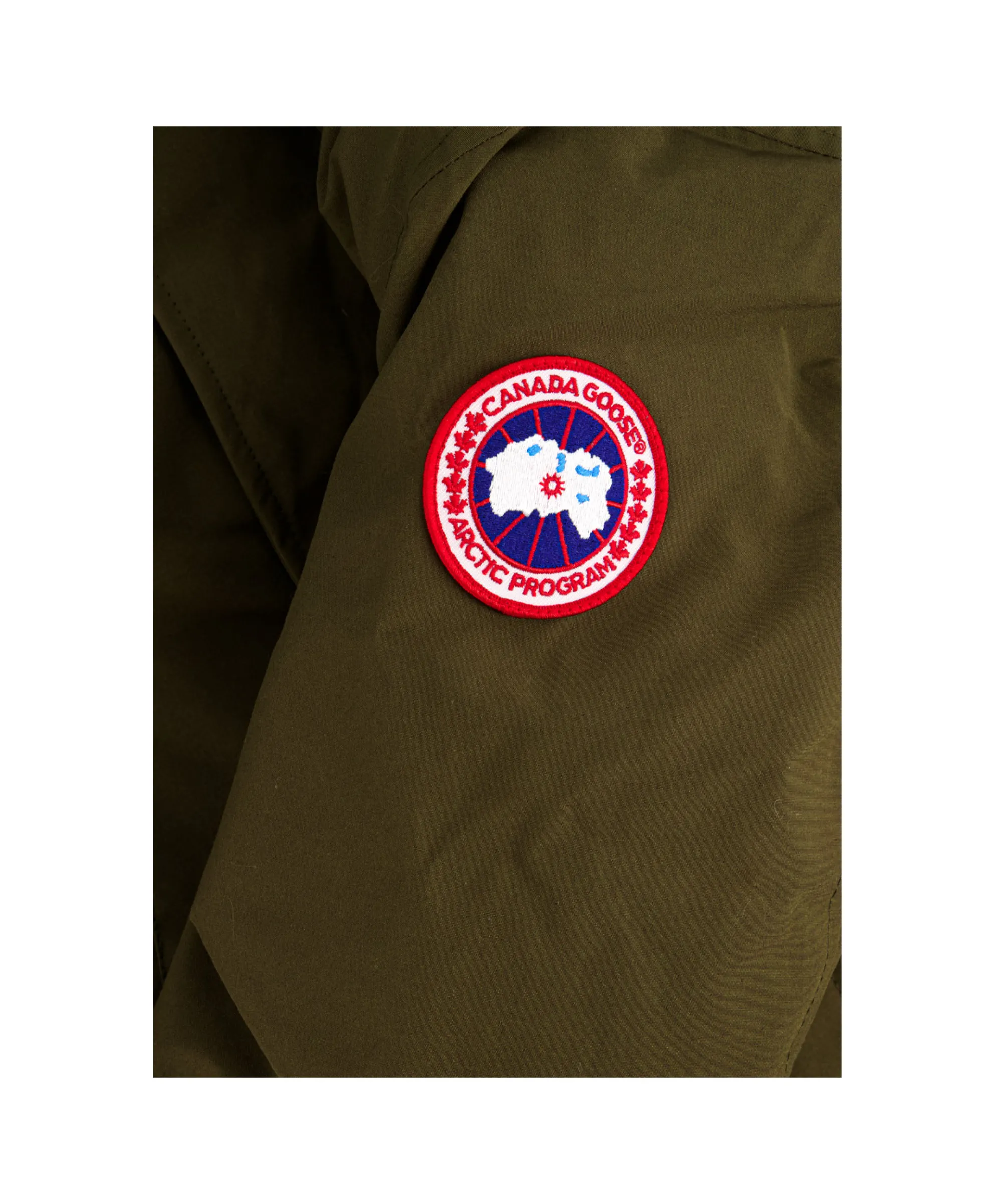 Canada Goose Gewatteerde Jas Langford Parka Donker Groen