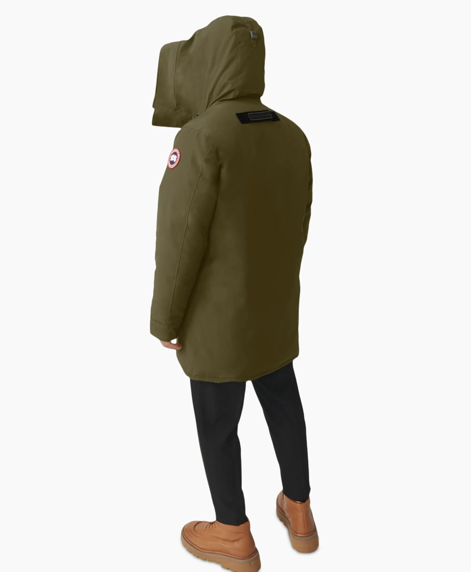 Canada Goose Gewatteerde Jas Langford Parka Donker Groen