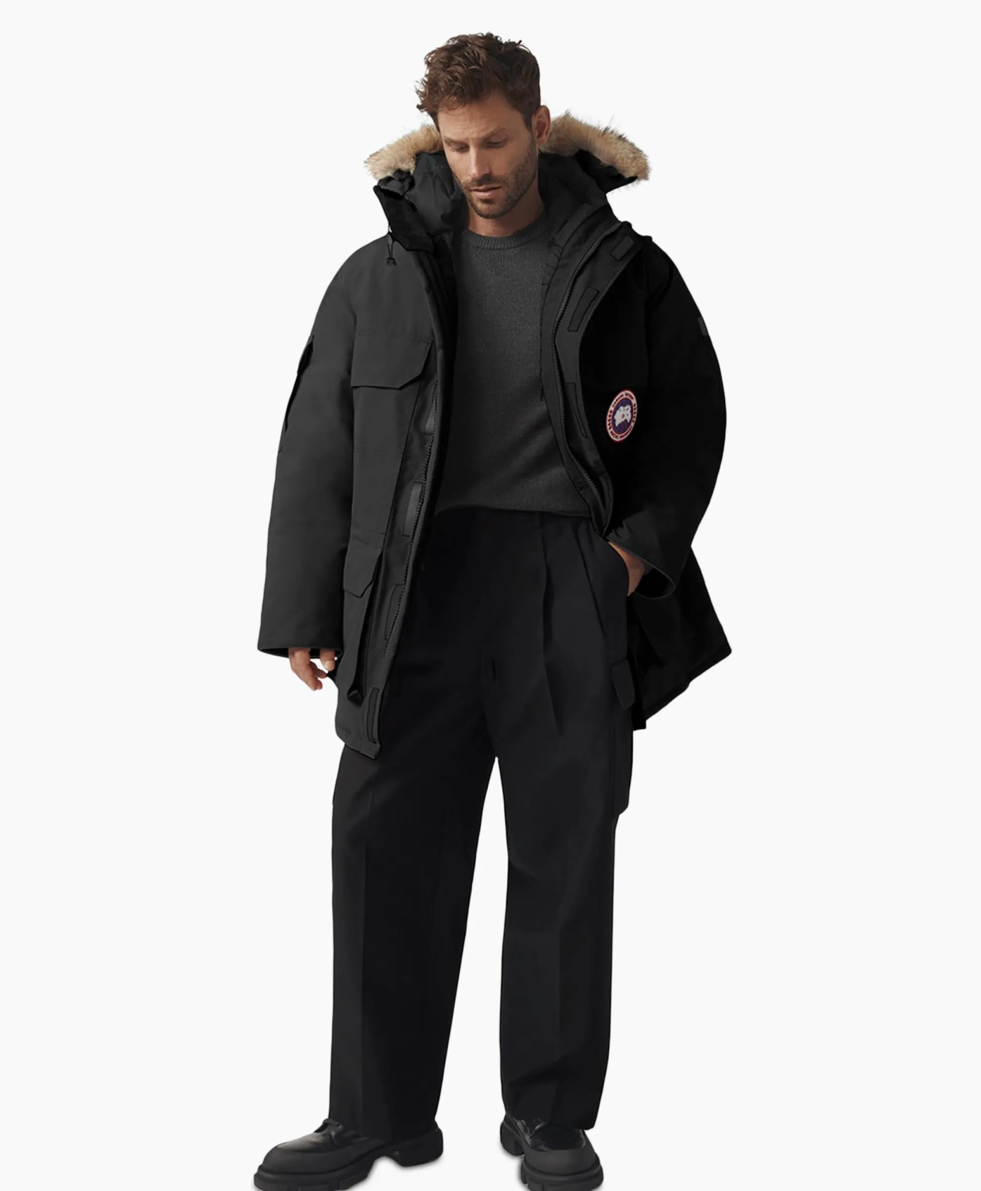 Canada Goose Parka Expedition Zwart
