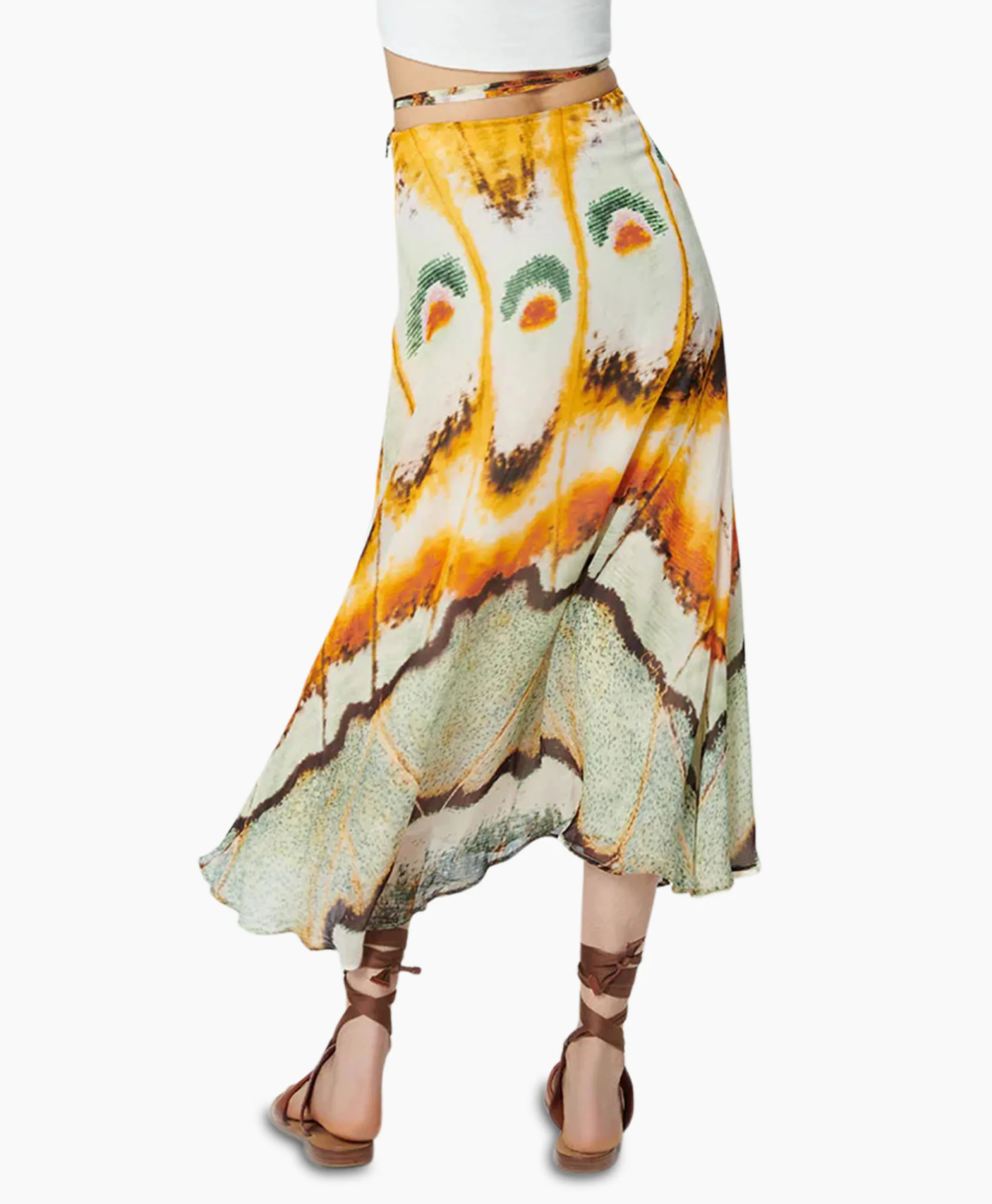 Chufy Maxi Rok Jasmine Geel