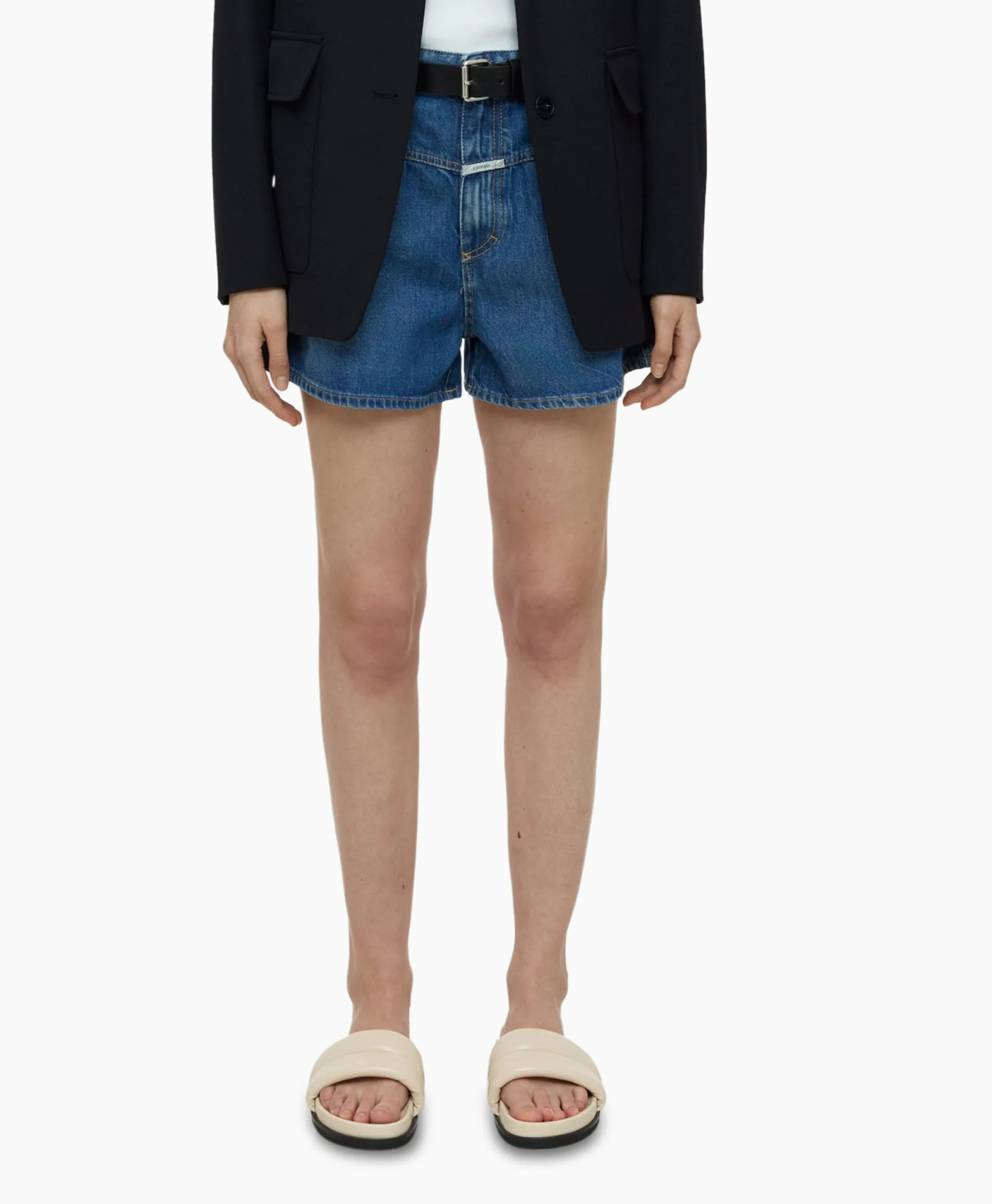 Closed Korte Broek Jocy X Midden Blauw