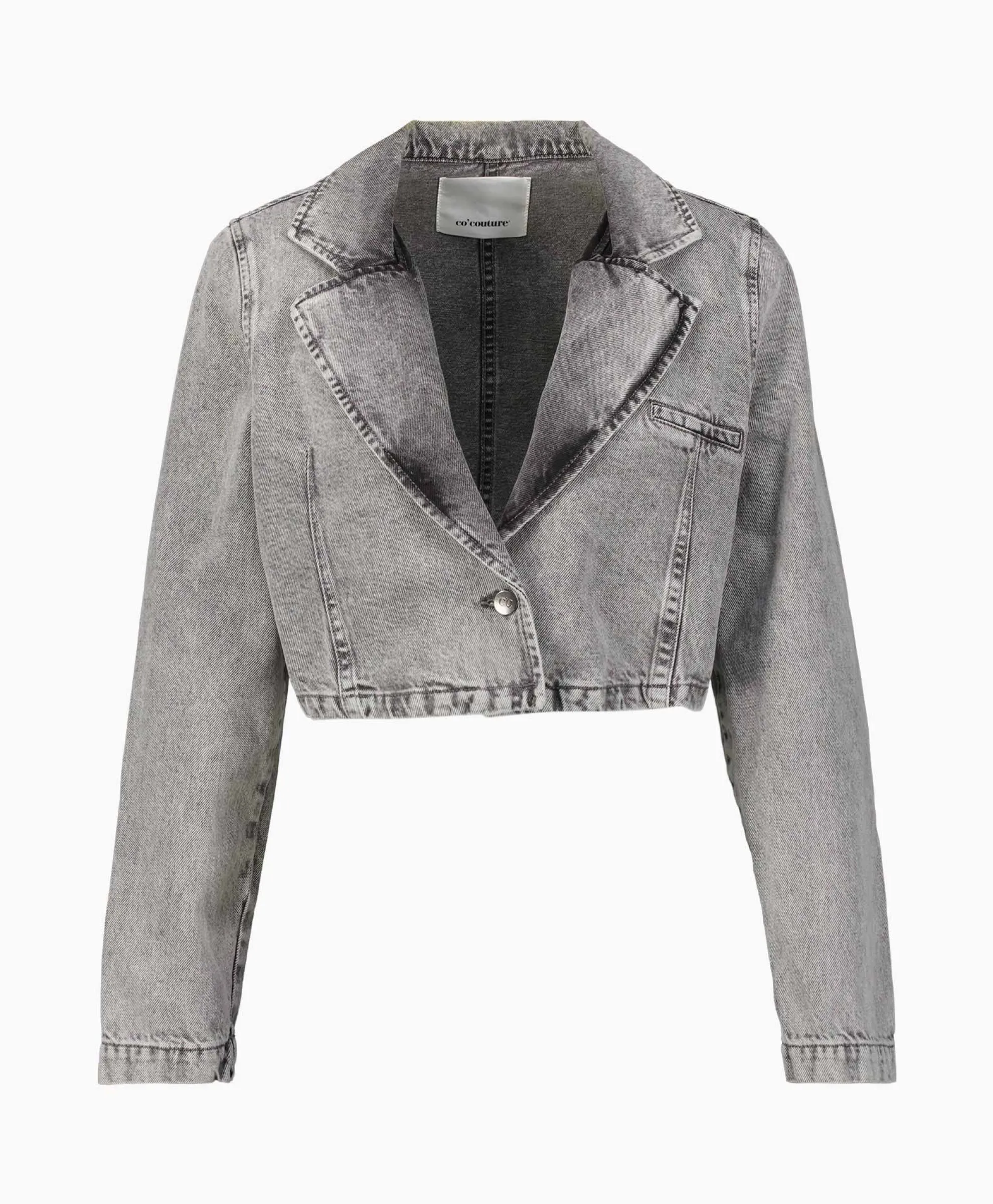 Co'Couture Jack Vika Crop Grijs