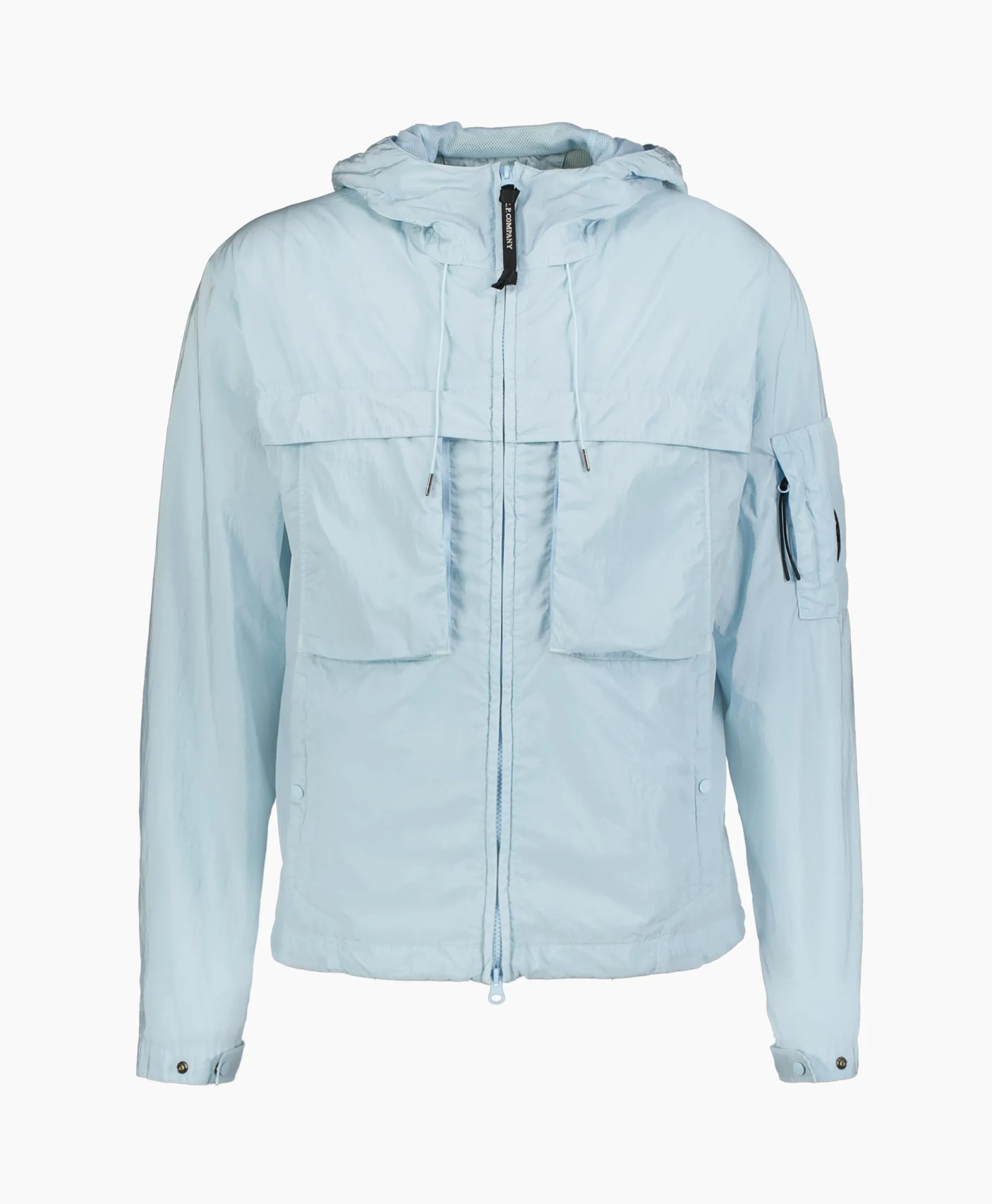 Cp Company Jack Chrome R Hooded Licht Blauw