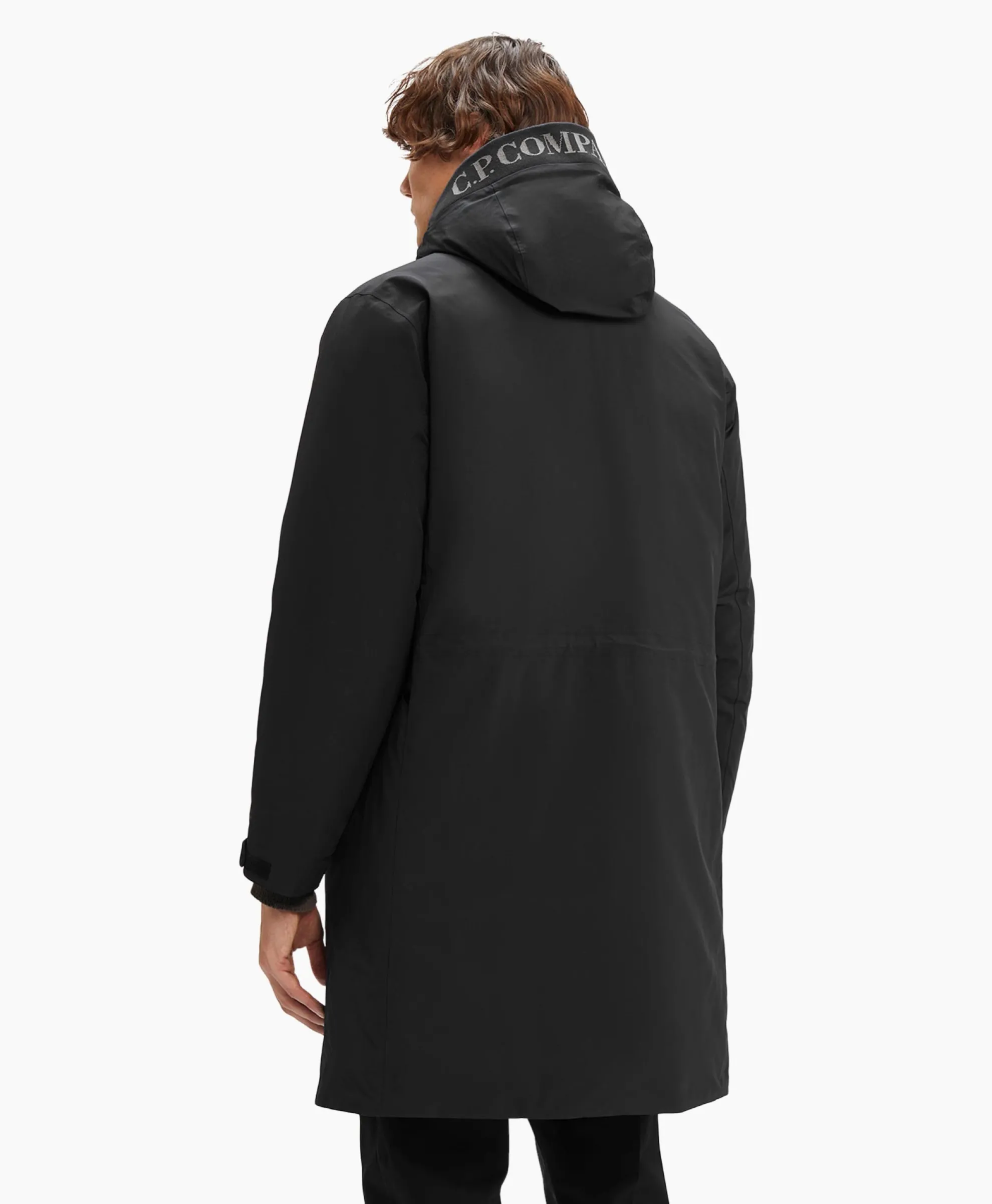 Cp Company Jack Micro-M (R) Down Zwart