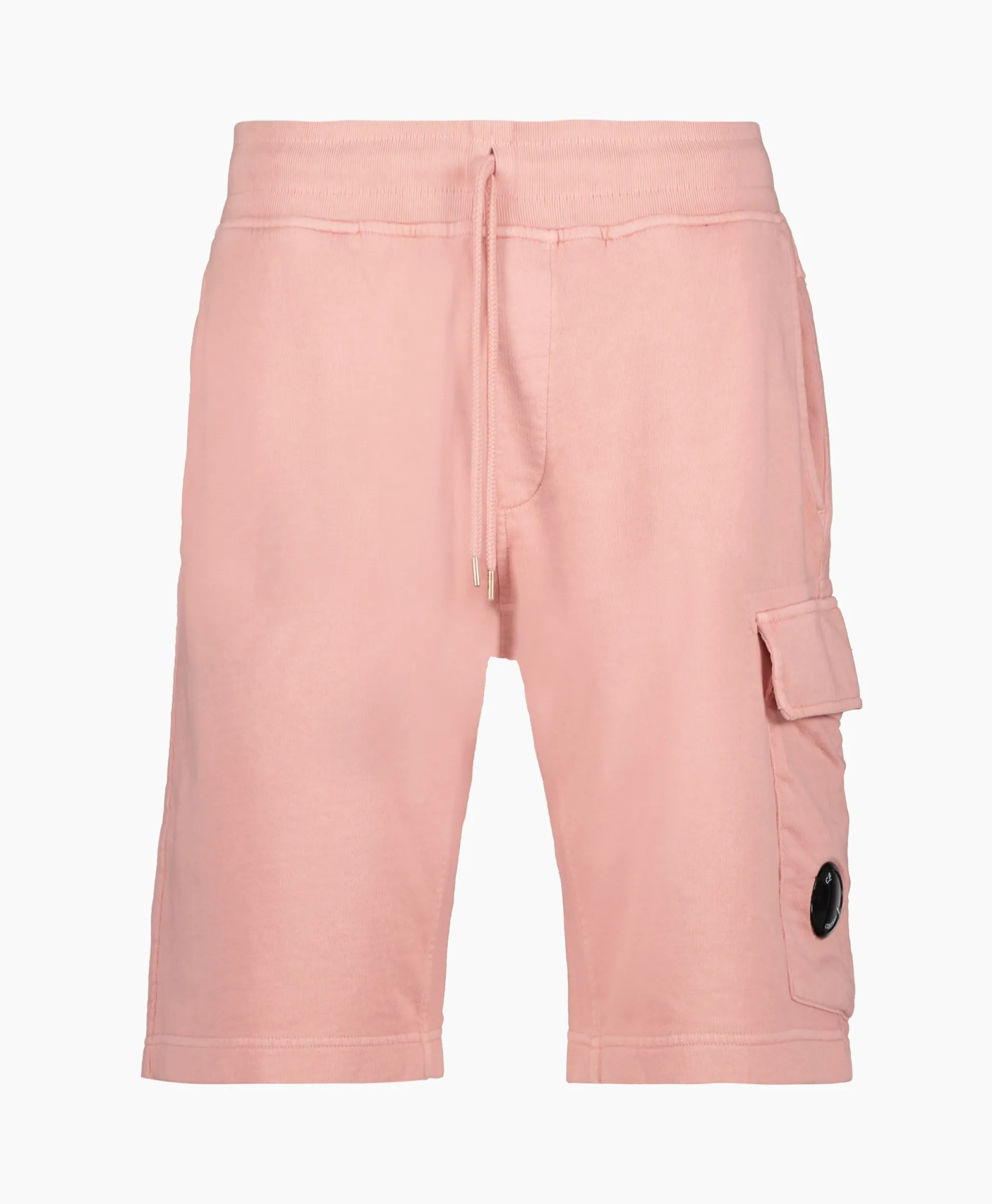 Cp Company Korte Broek Short Fleece Cargo Rose