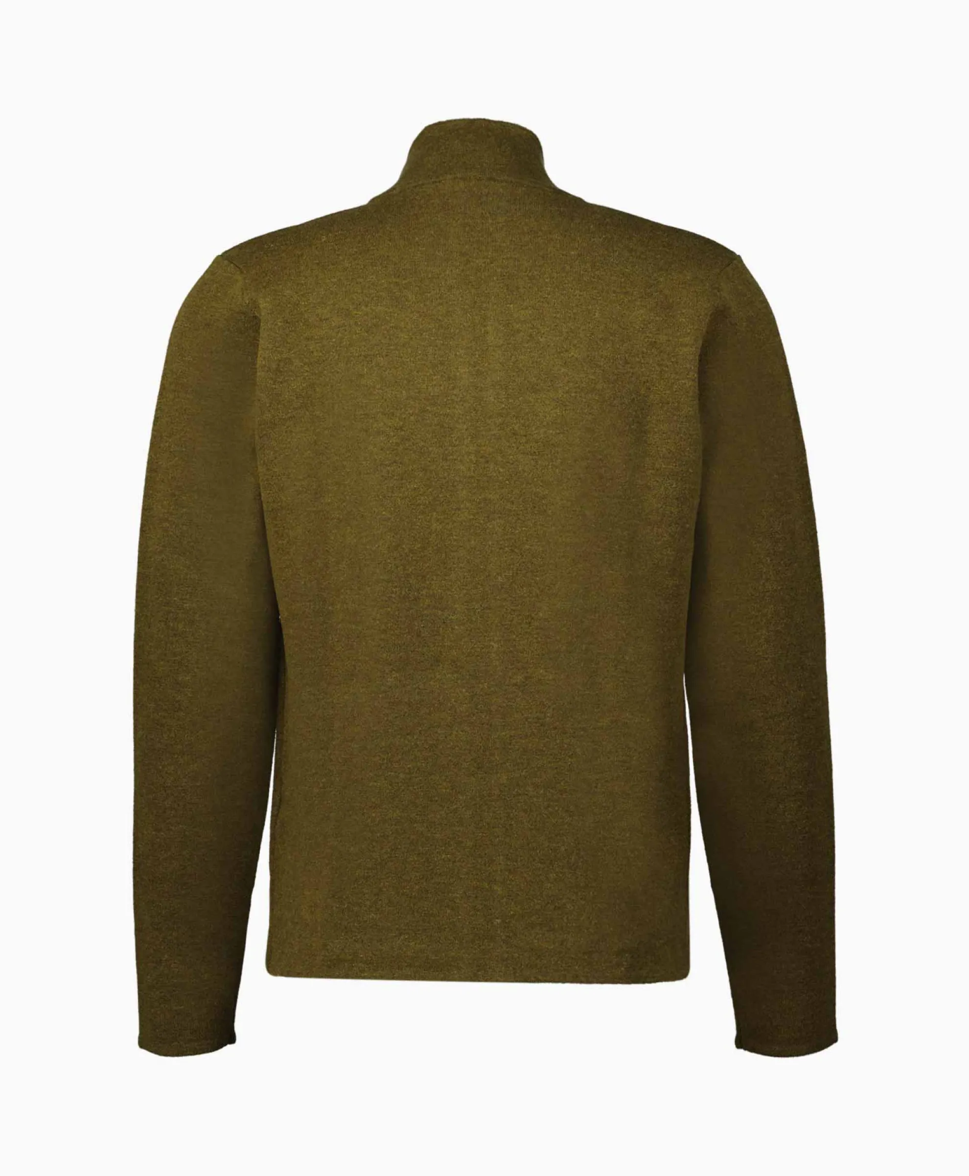 Cp Company Pullover Double Zipped Knit Groen
