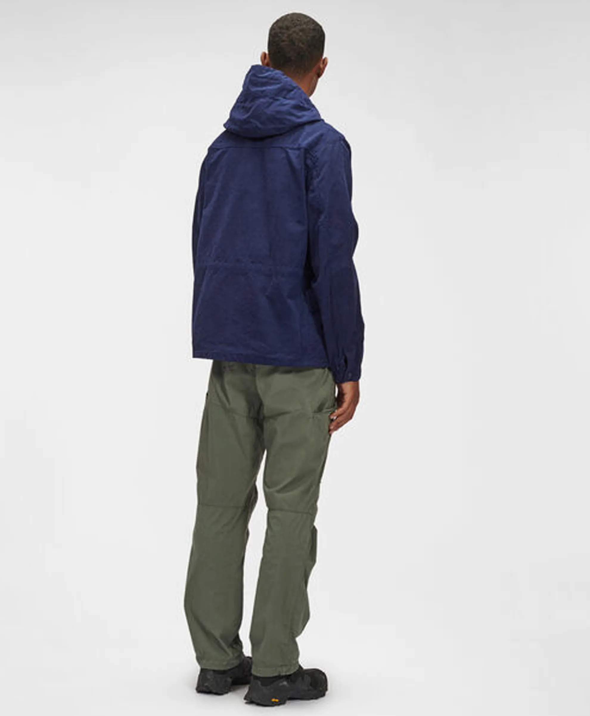 Cp Company Vest B Hooded Jacket Donker Blauw