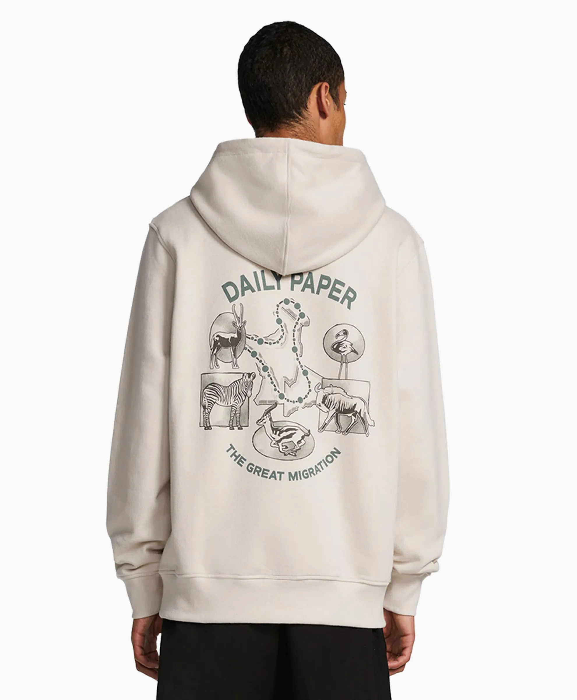Daily Paper Hoodie Migration Ecru
