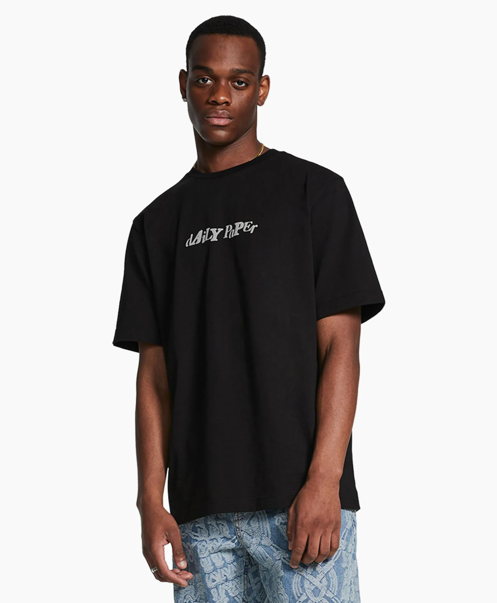 Daily Paper T-Shirt Korte Mouw Unified Zwart