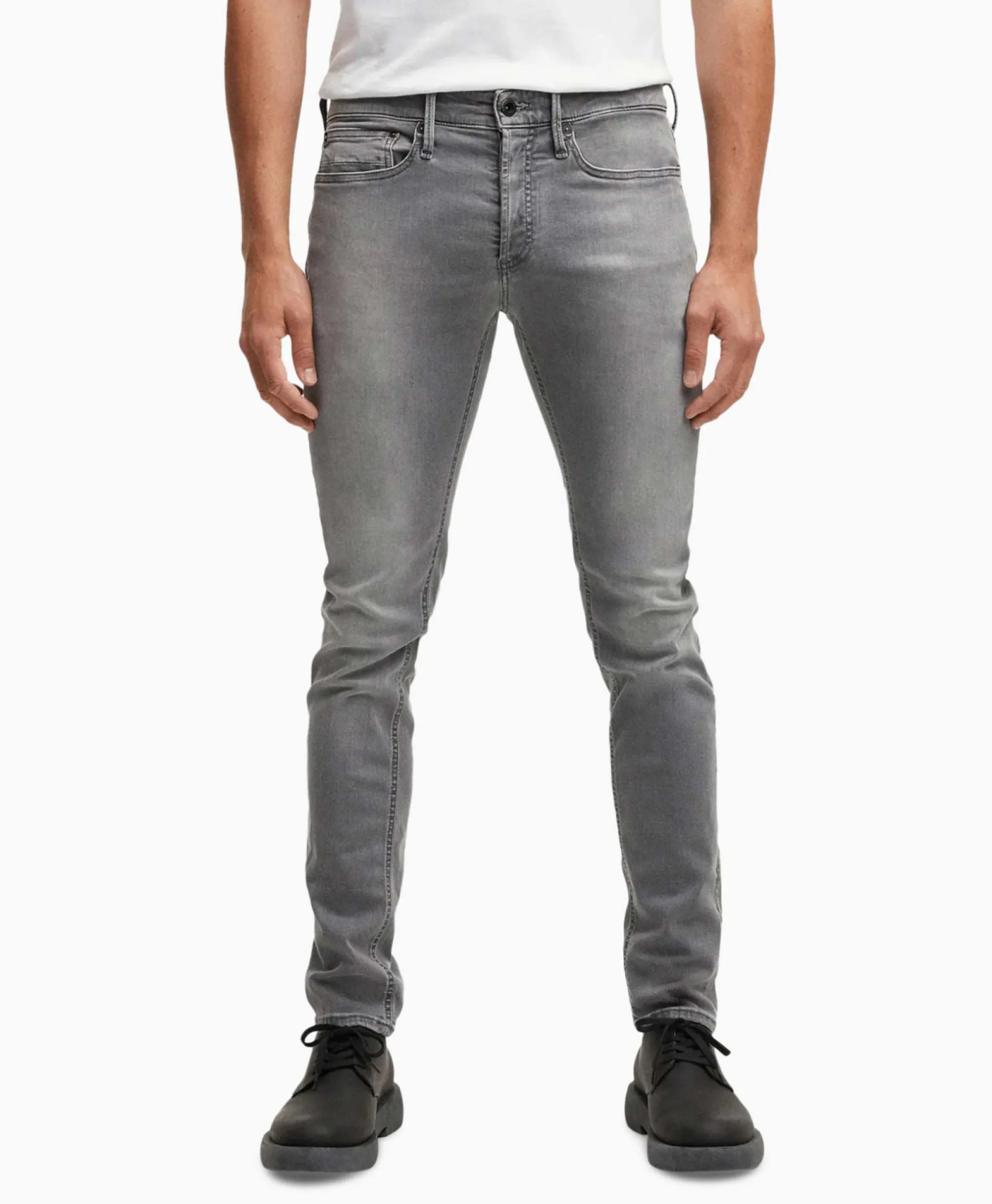 Denham Jeans Bolt Wlgfm+ Grijs