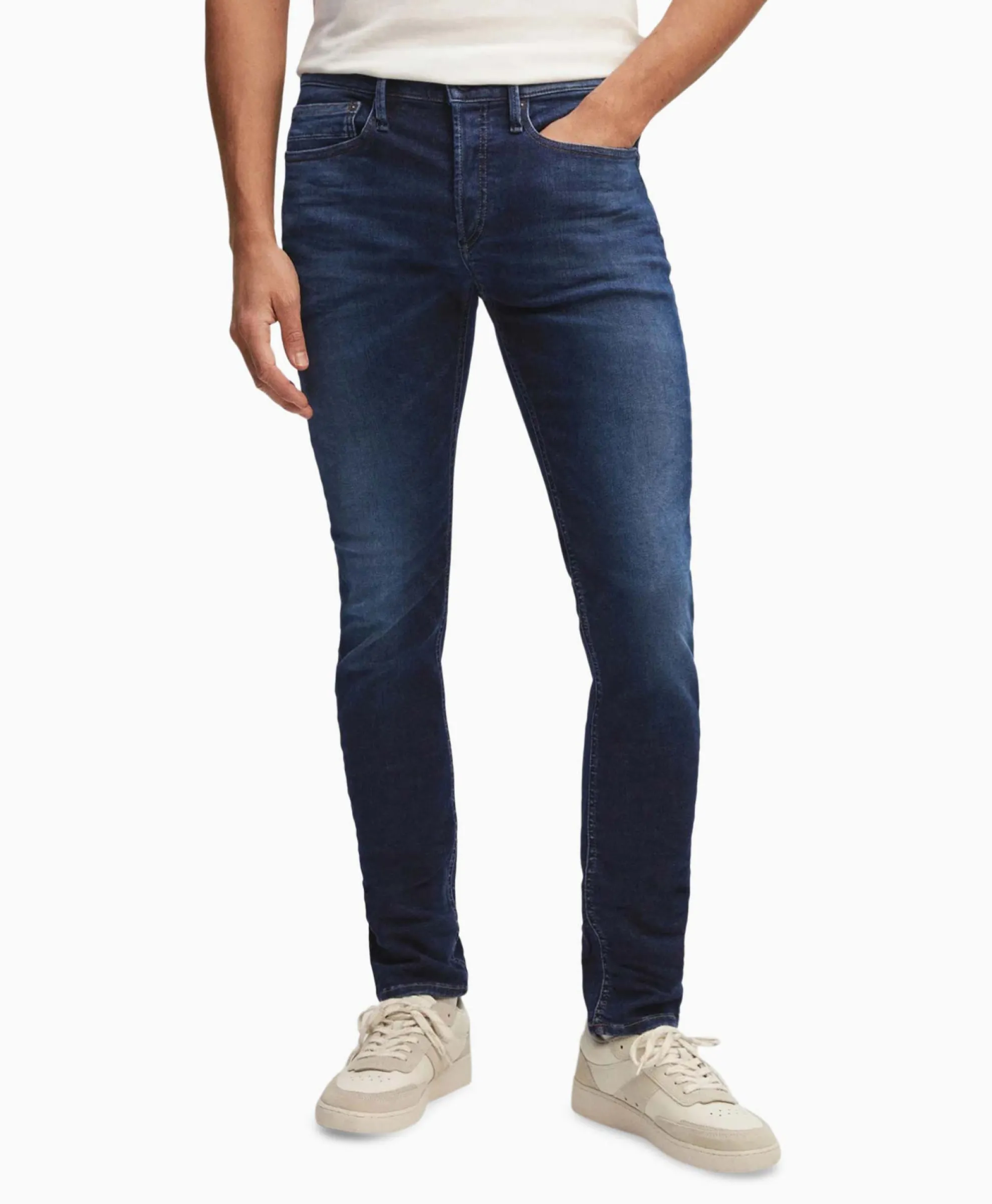 Denham Jeans Bolt Fmdw Off White