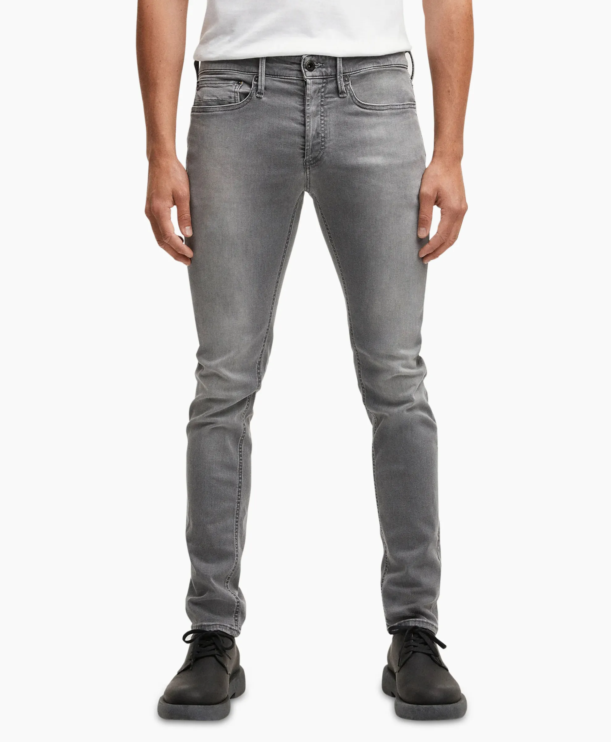 Denham Jeans Bolt Wlgfm+ Grijs
