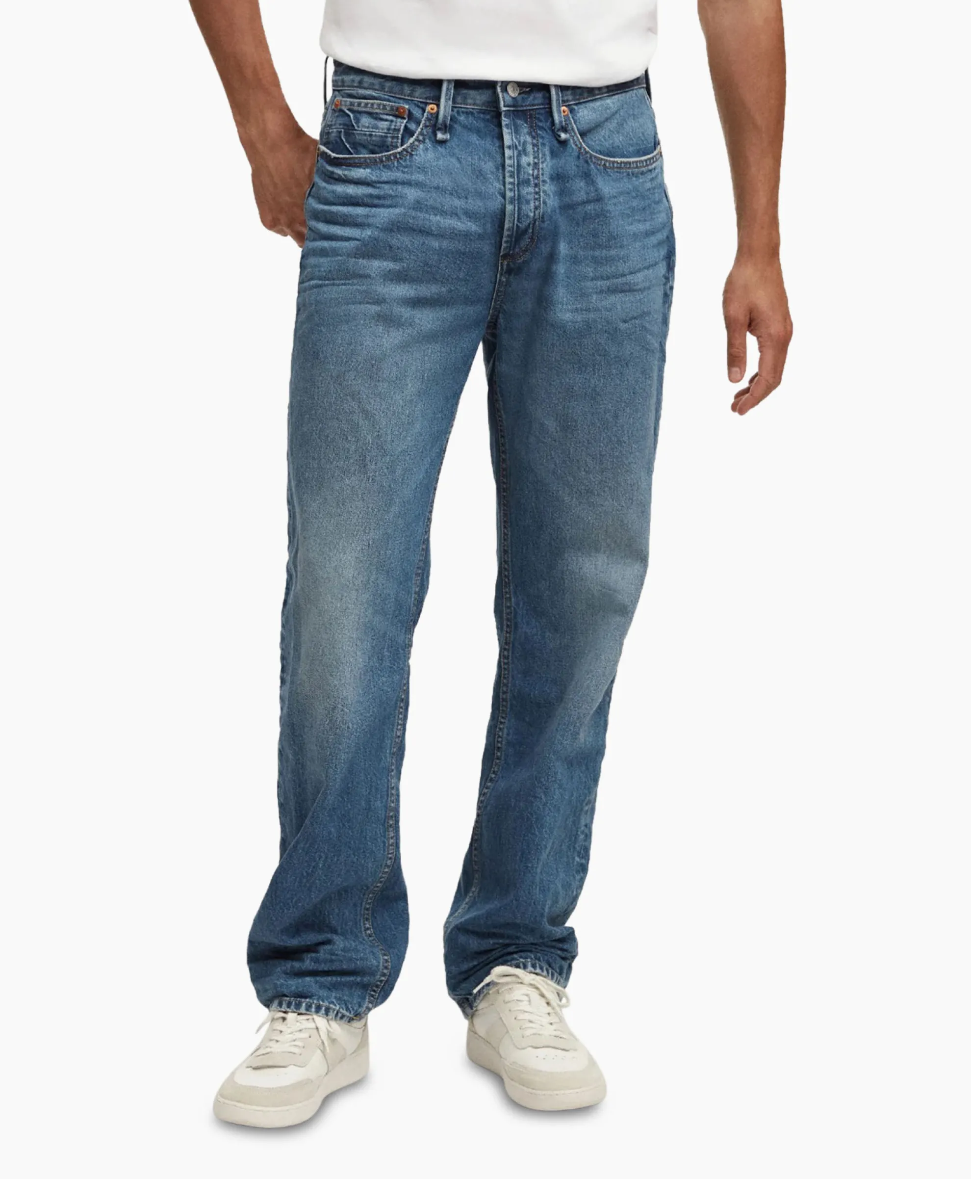 Denham Jeans Dagger Rsw Off White