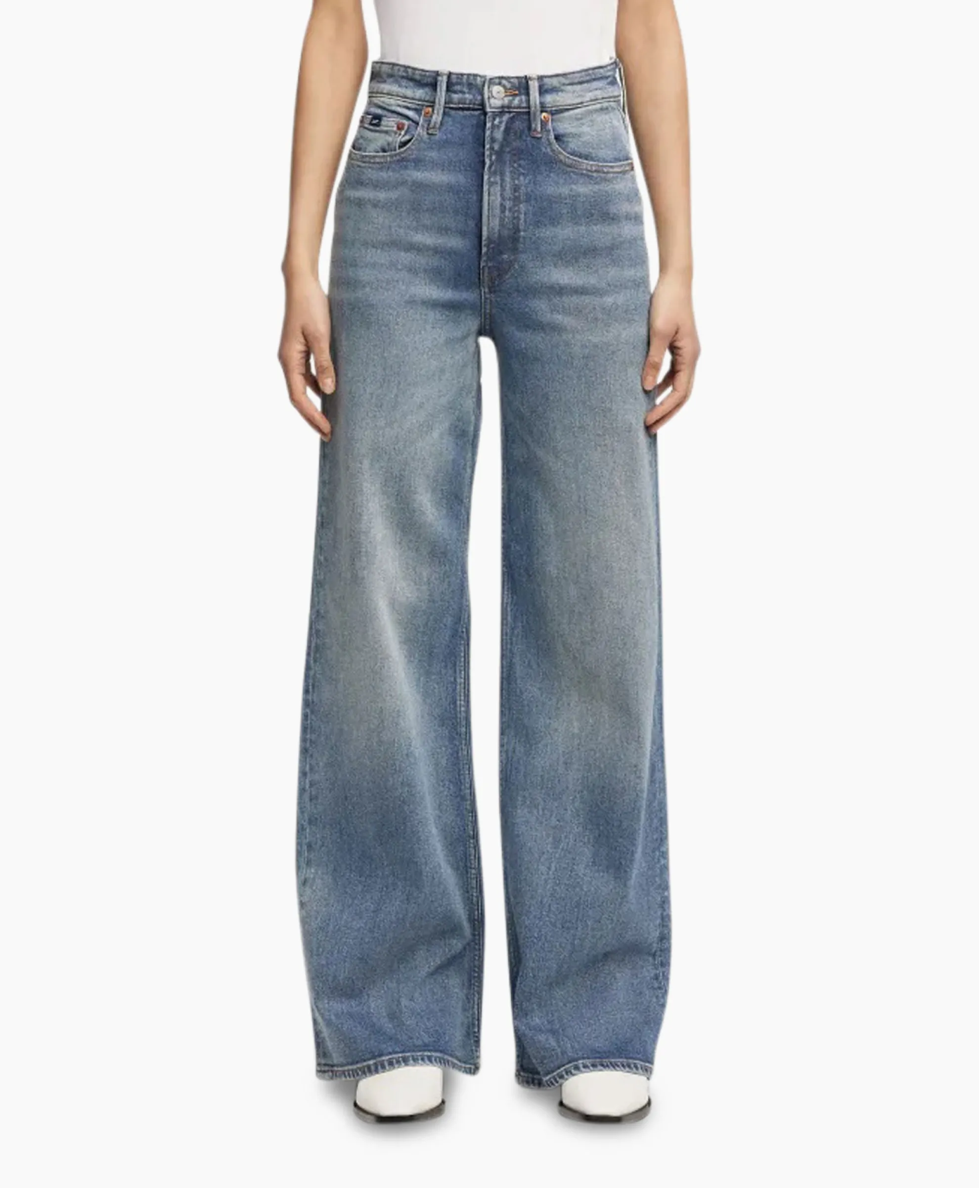 Denham Jeans Miku Abc Rcs Off White