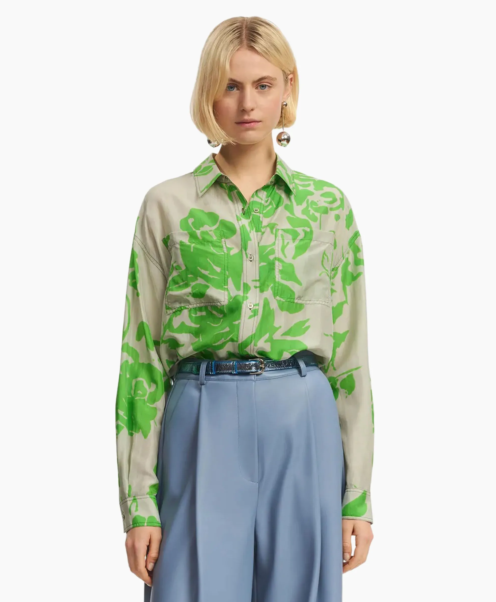 Essentiel Antwerp Blouse Forgetmenot Groen