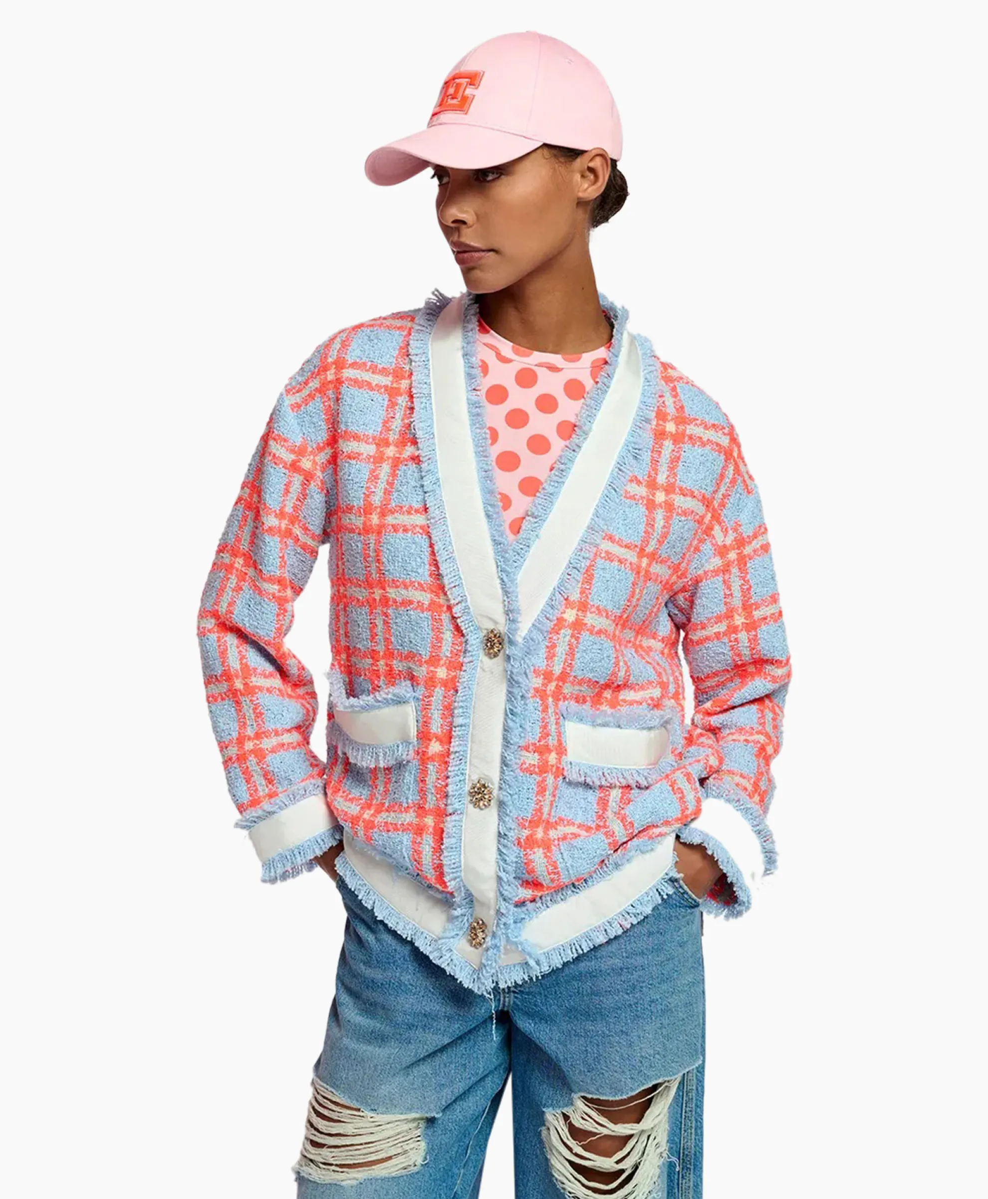 Essentiel Antwerp Vest Folivia Blauw