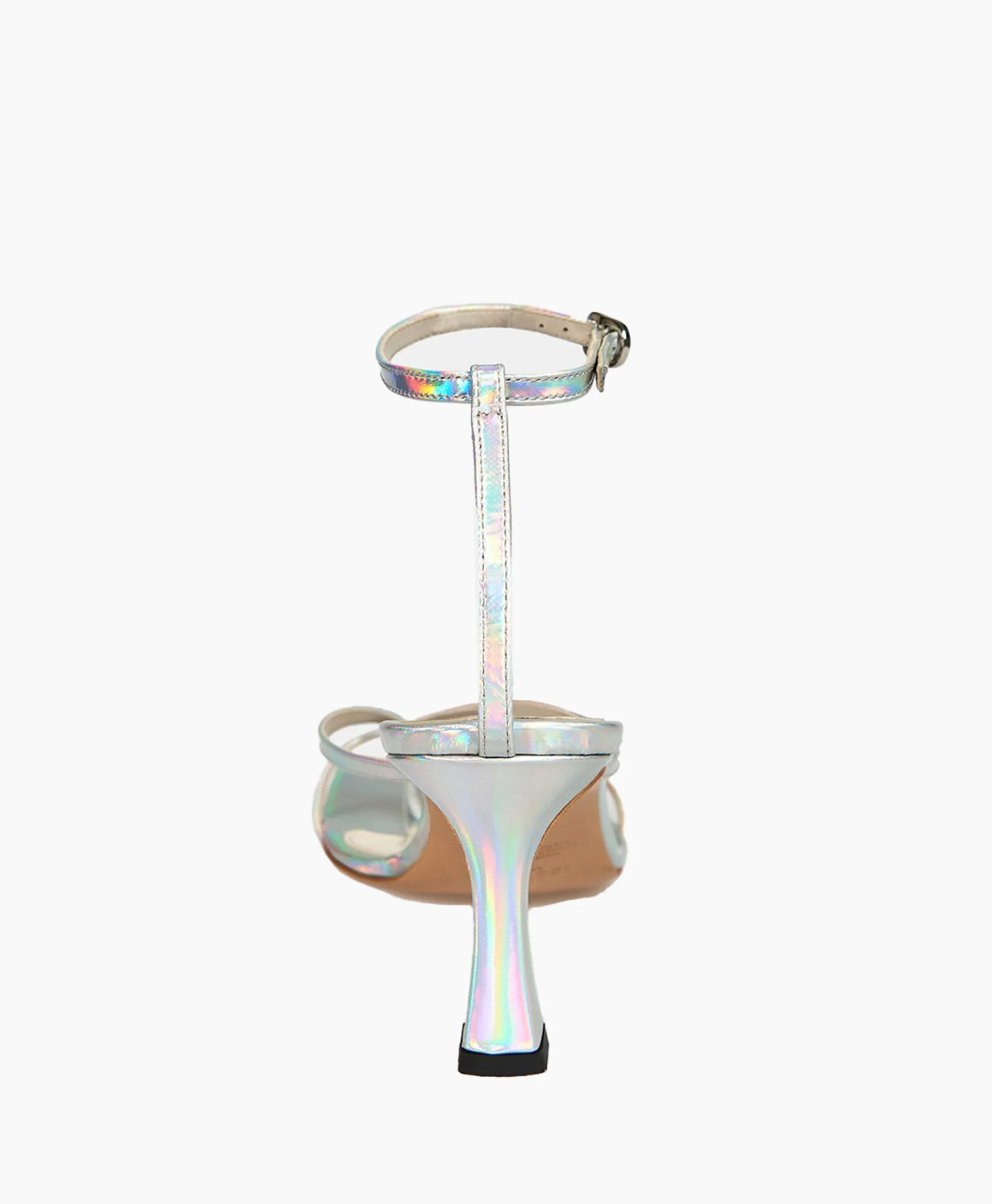 Essentiel Antwerp Sandaal Met Hak Dilver Zilver