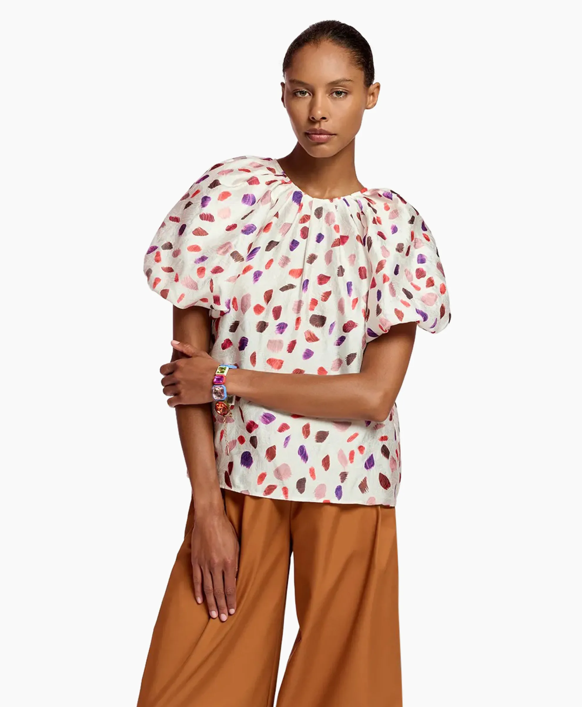 Essentiel Antwerp Top Fooi Off White