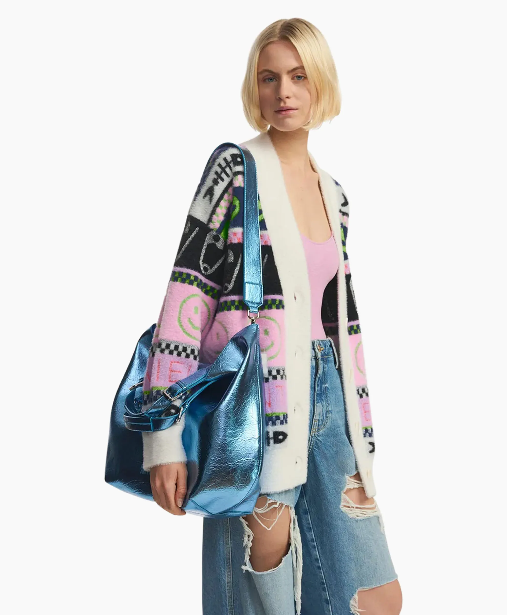 Essentiel Antwerp Shopper Fanny Blauw