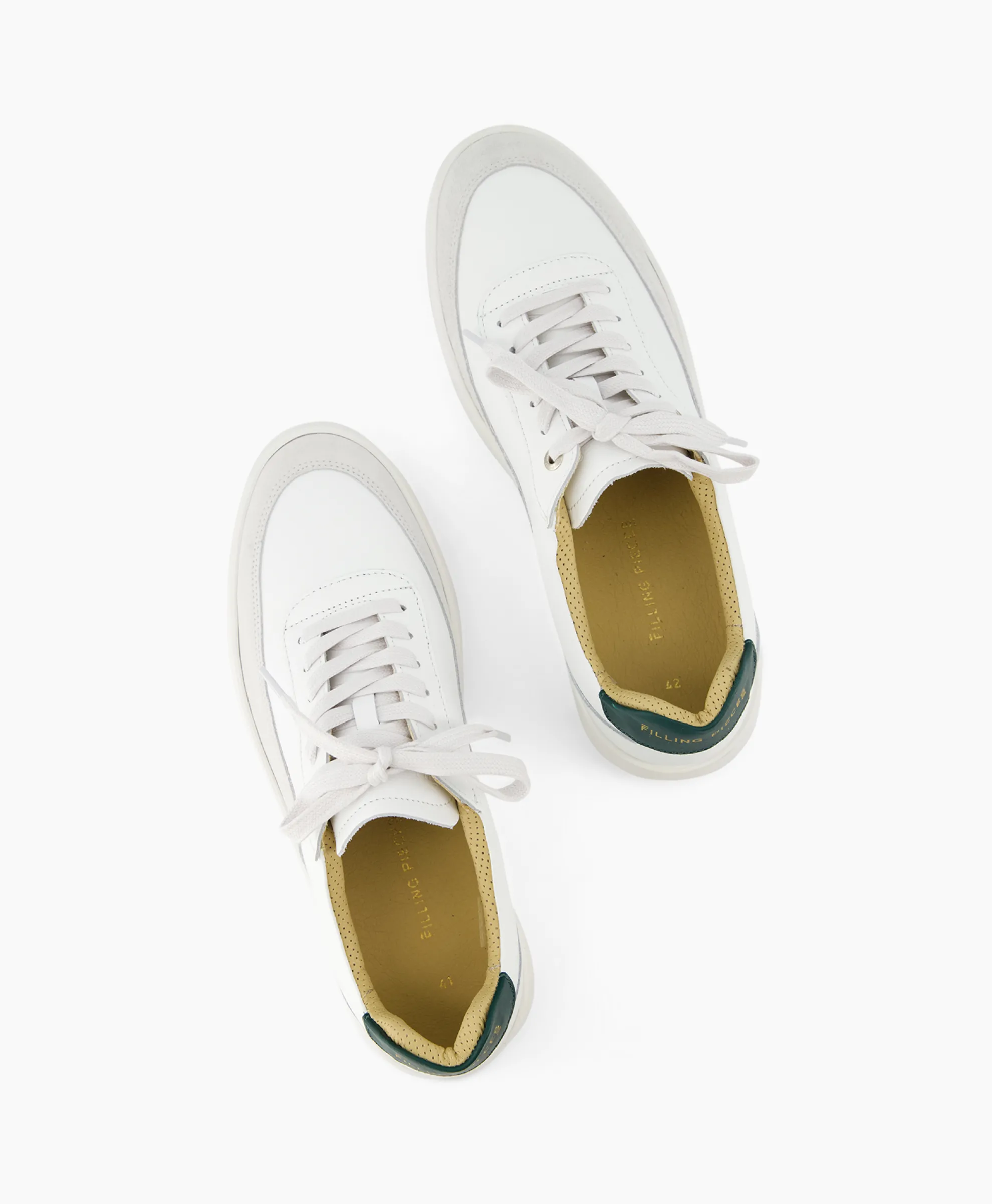 Filling Pieces Sneaker Mondo Squash White Wit