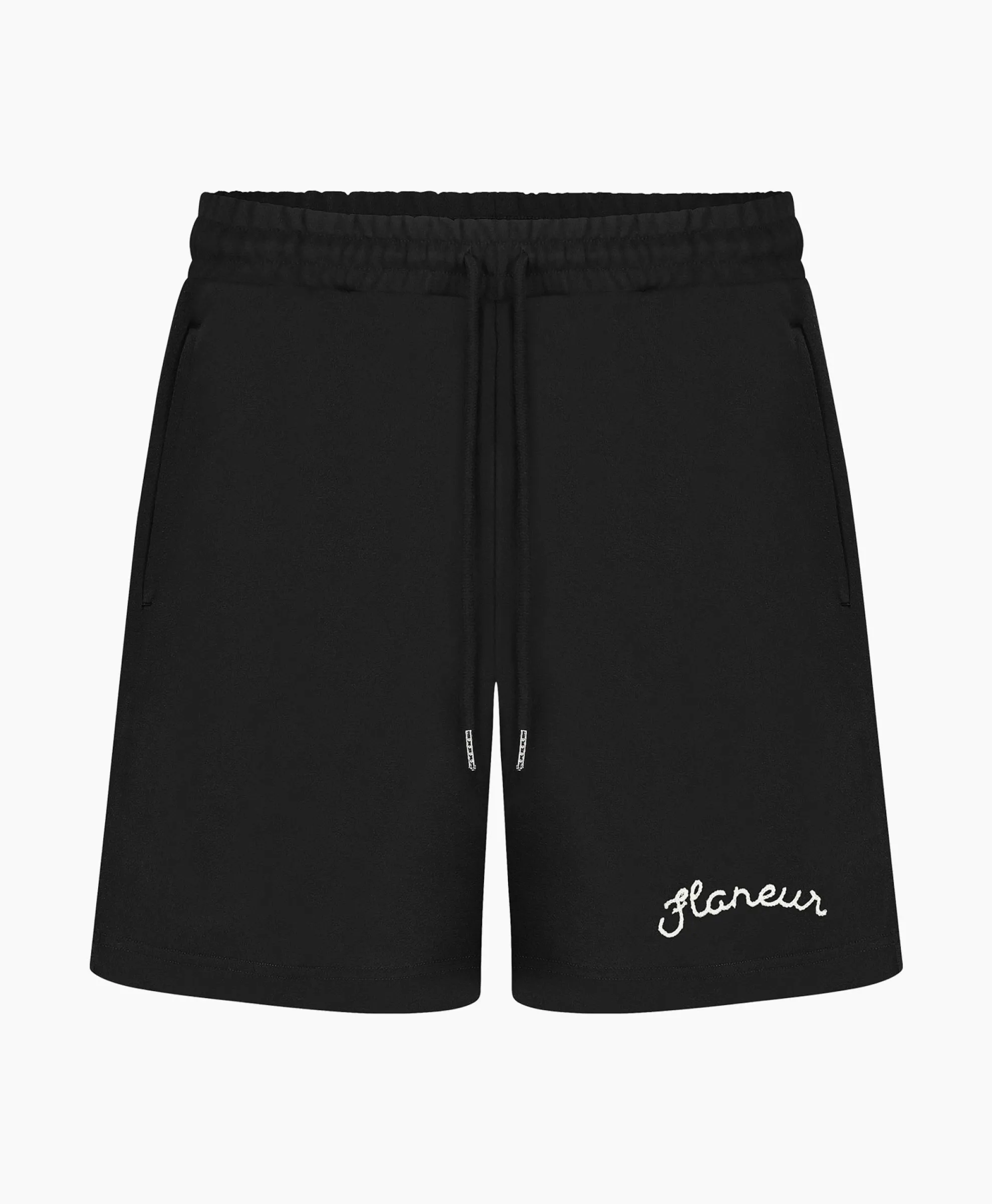 Flaneur Korte Broek Signature Zwart