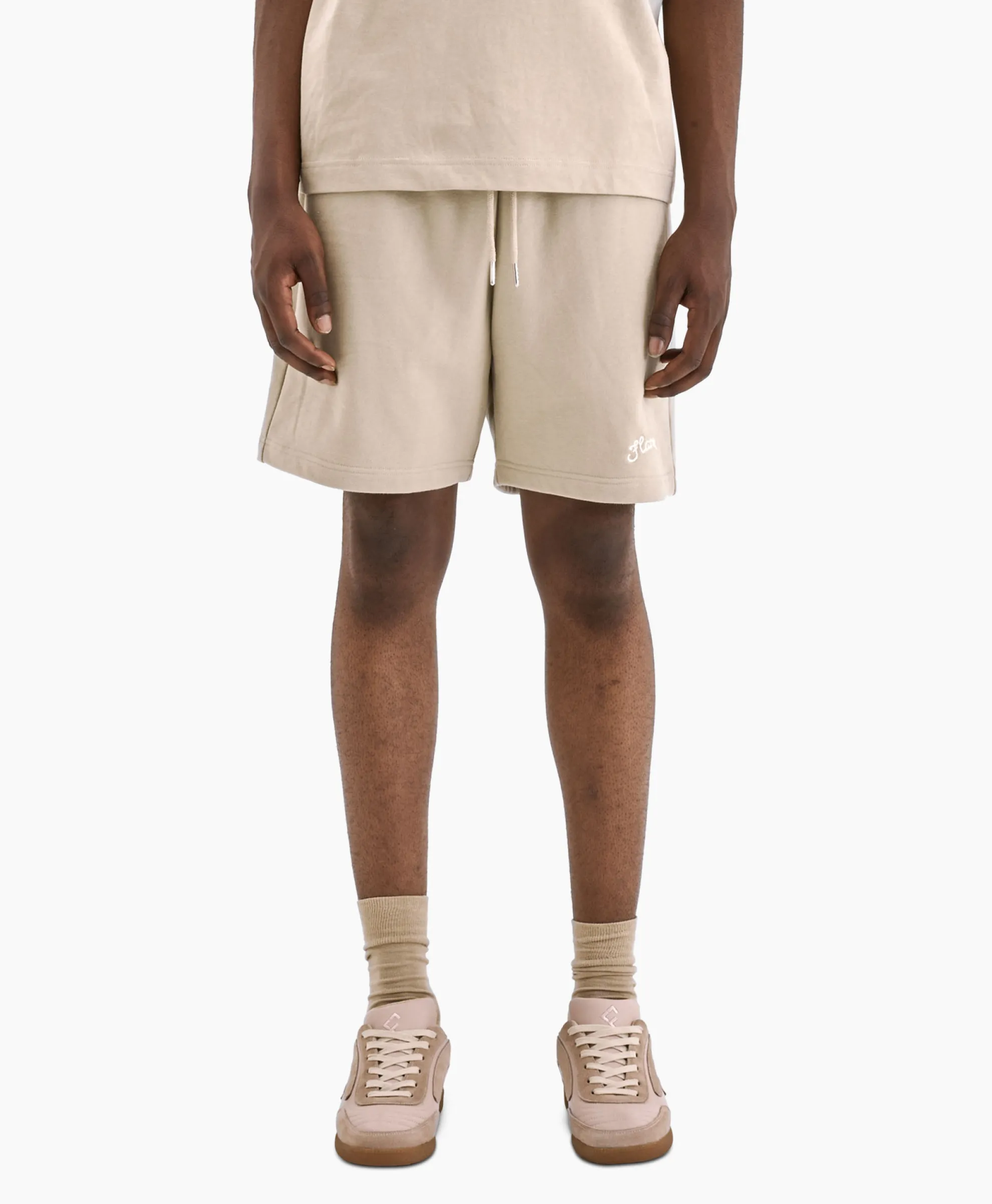 Flaneur Korte Broek Signature Beige