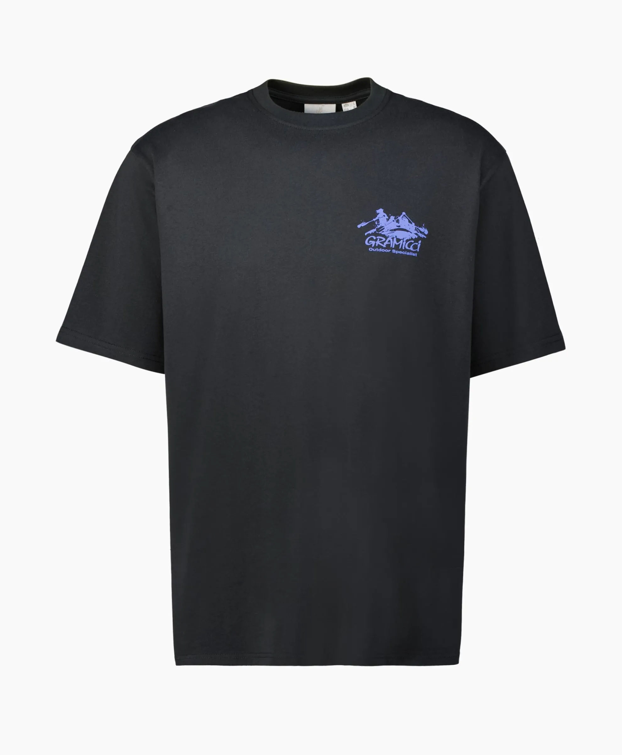 Gramicci T-Shirt Korte Mouw Class 5 Tee Zwart