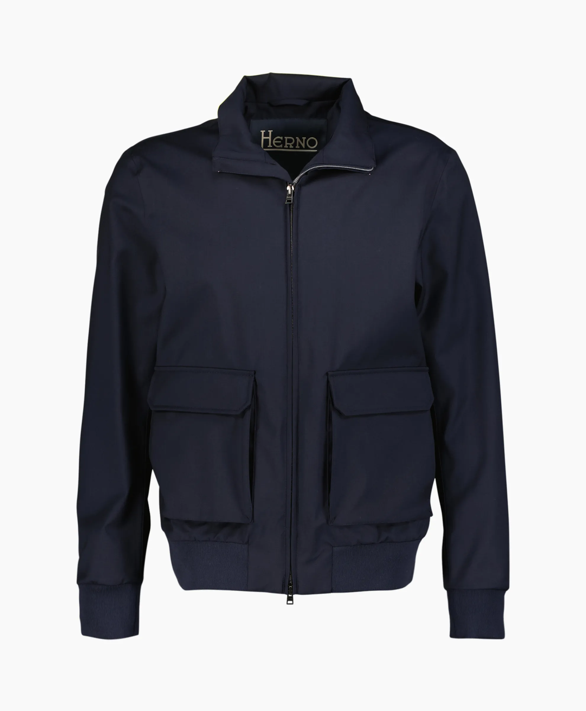 Herno Jack Woven Jacket Blauw