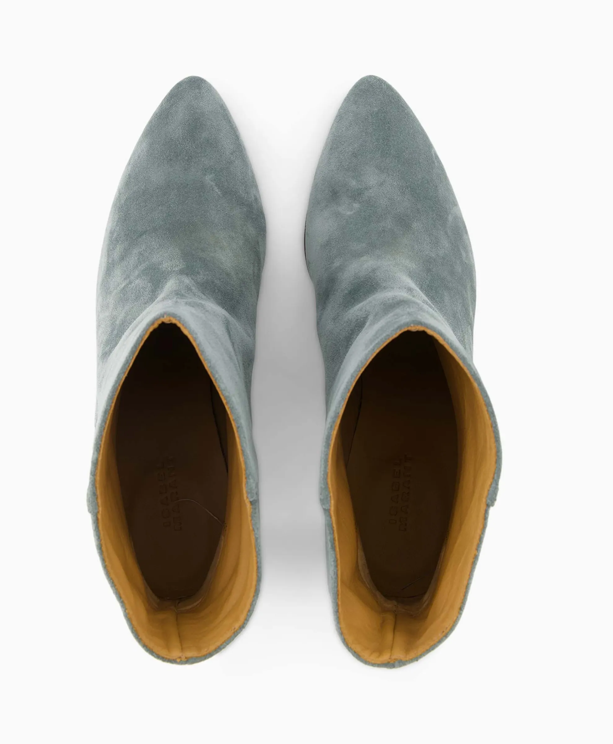 Isabel Marant Enkellaars Daxi-Ga Licht Groen