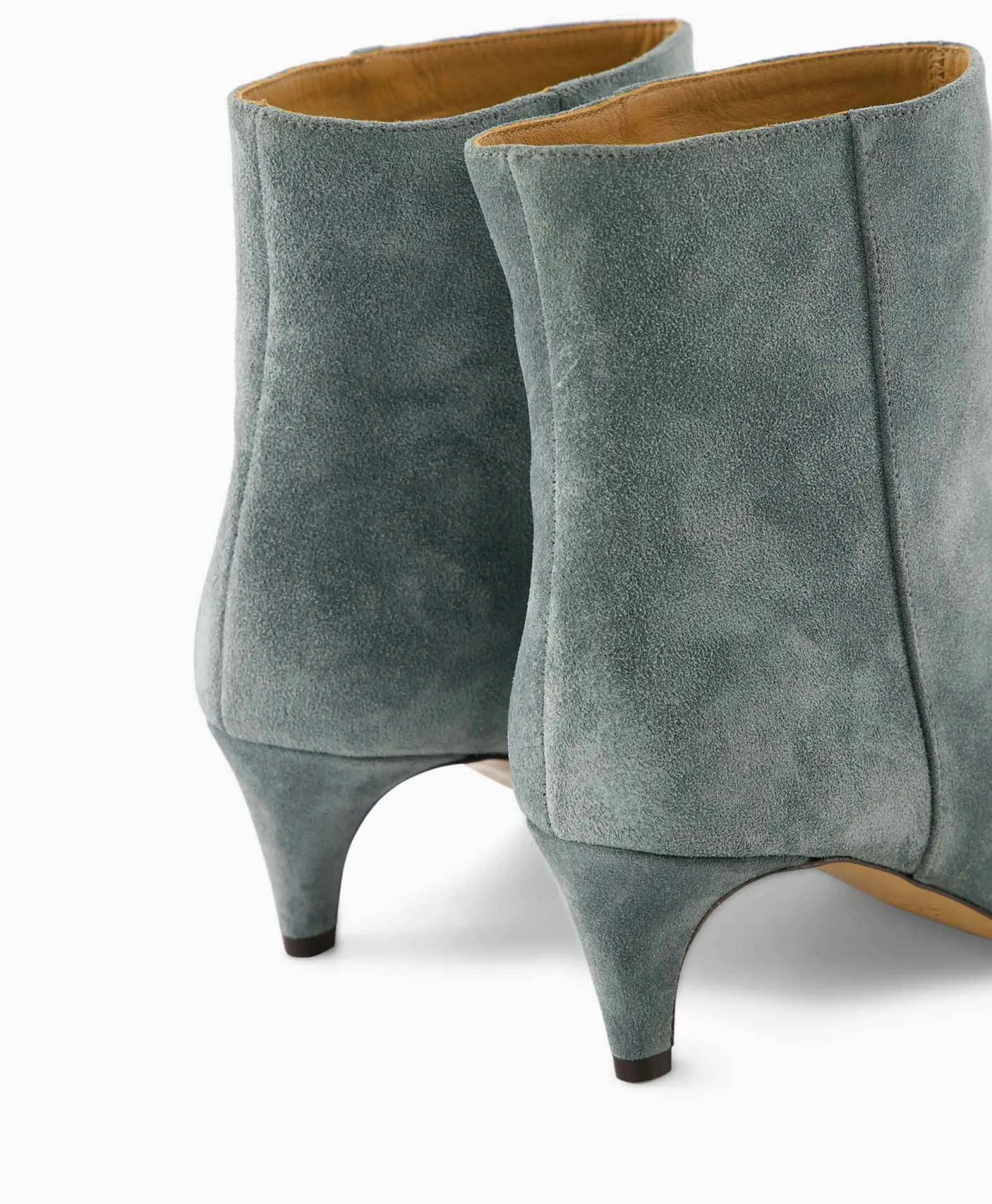 Isabel Marant Enkellaars Daxi-Ga Licht Groen