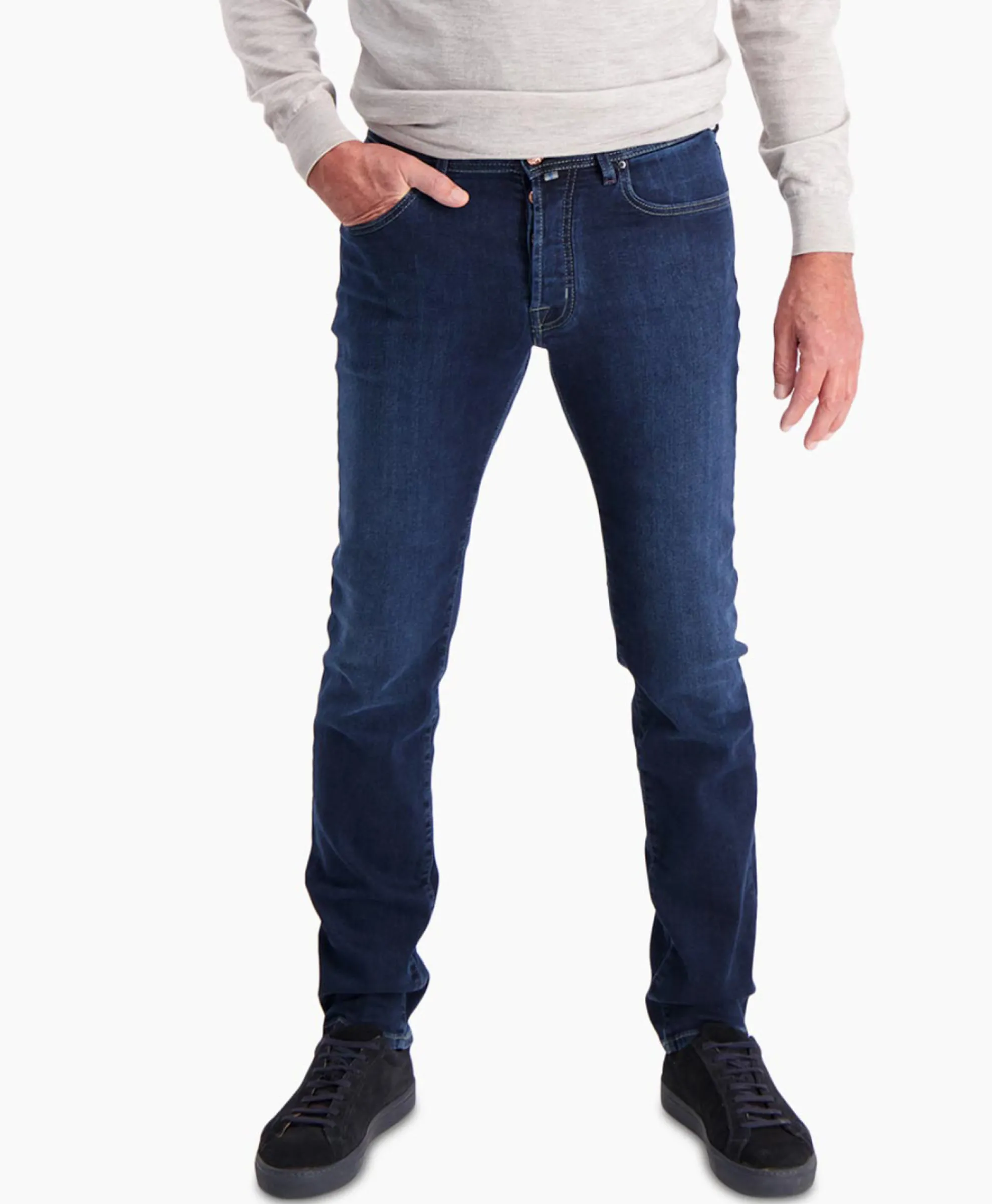 Jacob Cohen Jeans 5-Pocket Nick Slim Donker Blauw