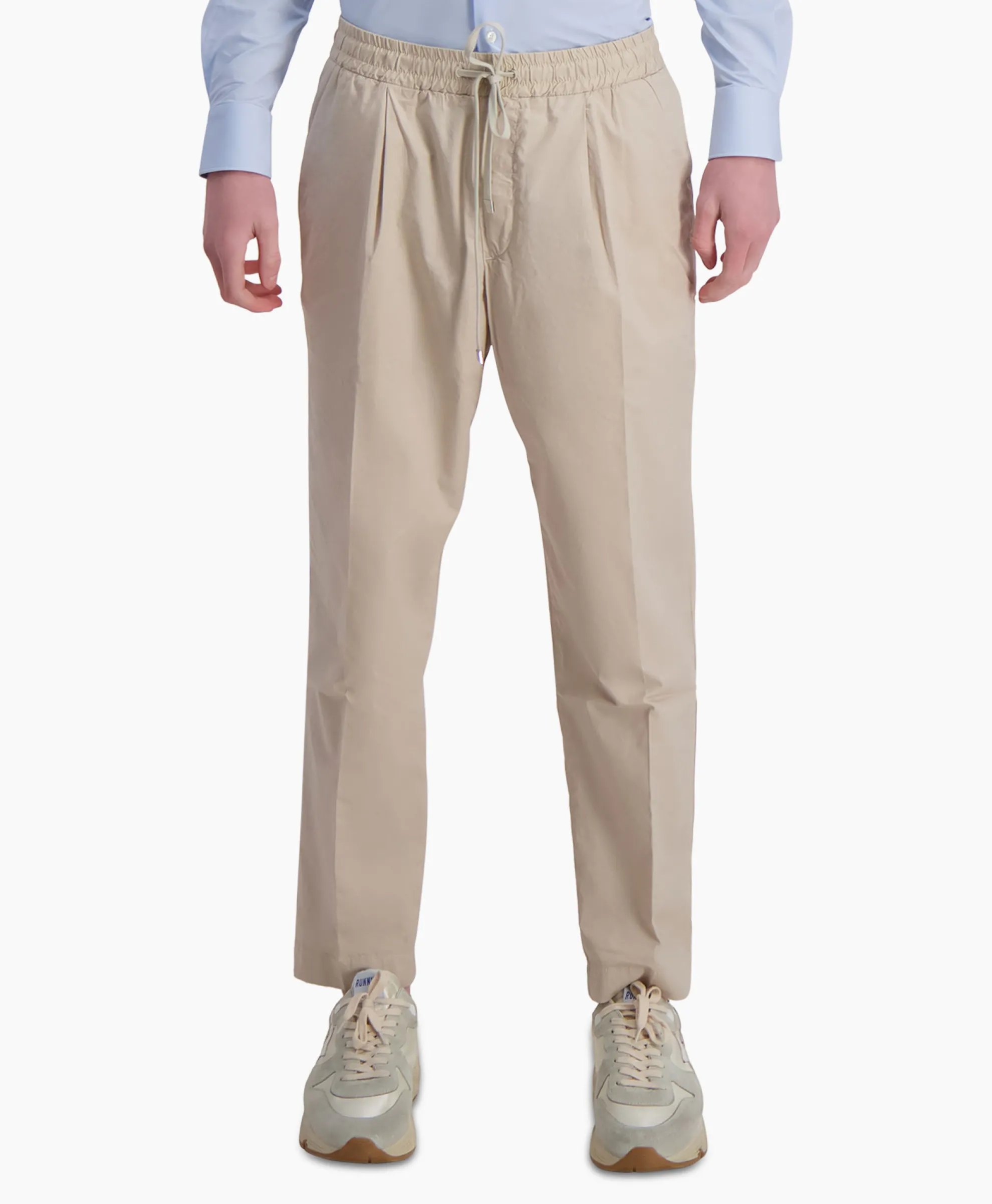 Jacob Cohen Pantalon Low Carrot Fit Daniel Beige