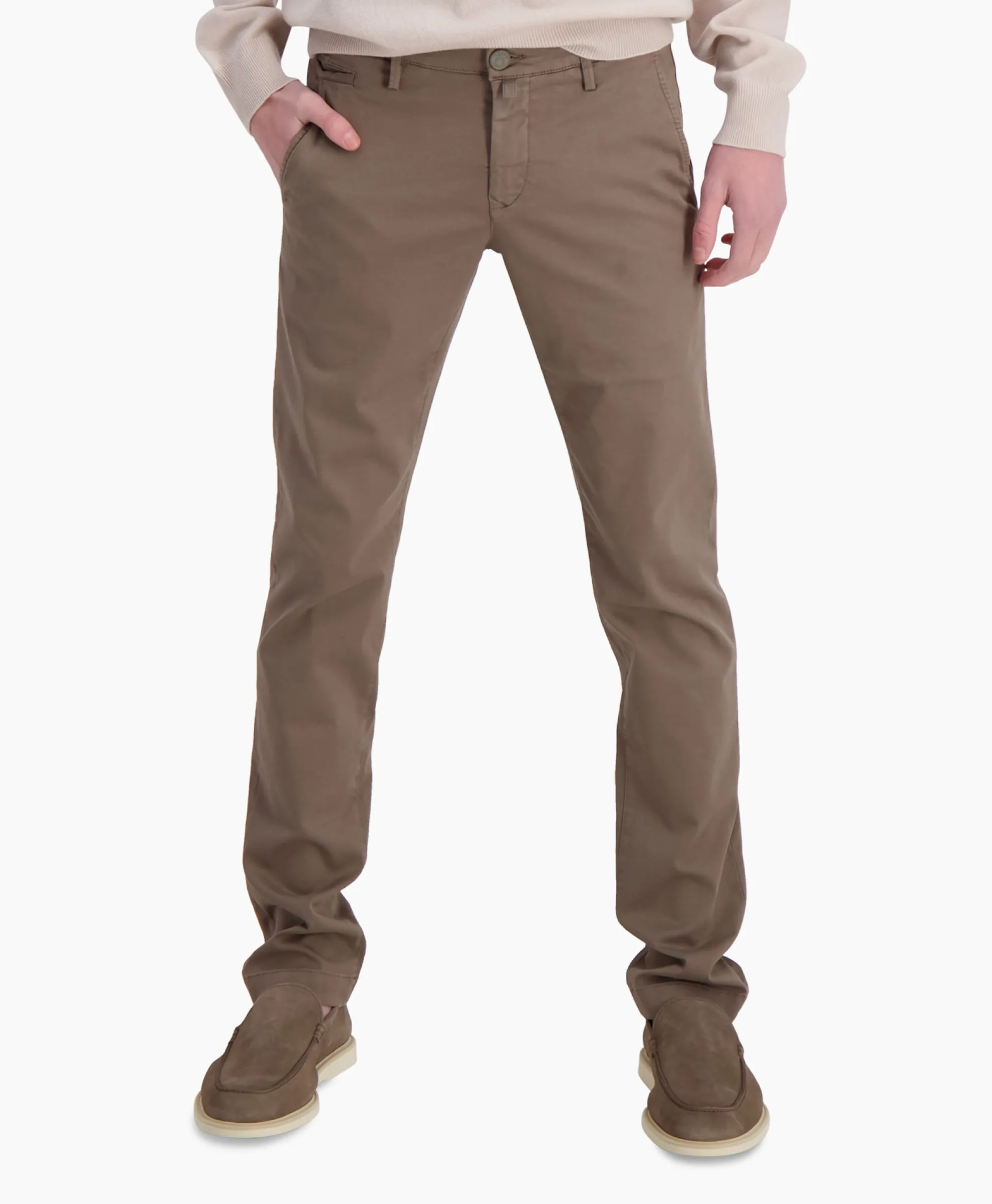 Jacob Cohen Pantalon Slim Fit Bobby Grijs