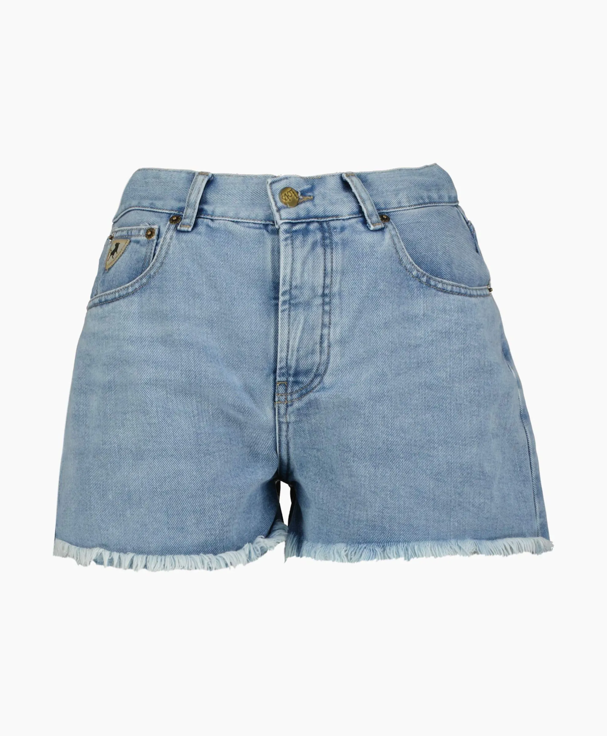 Lois Korte Broek Sandra Licht Blauw