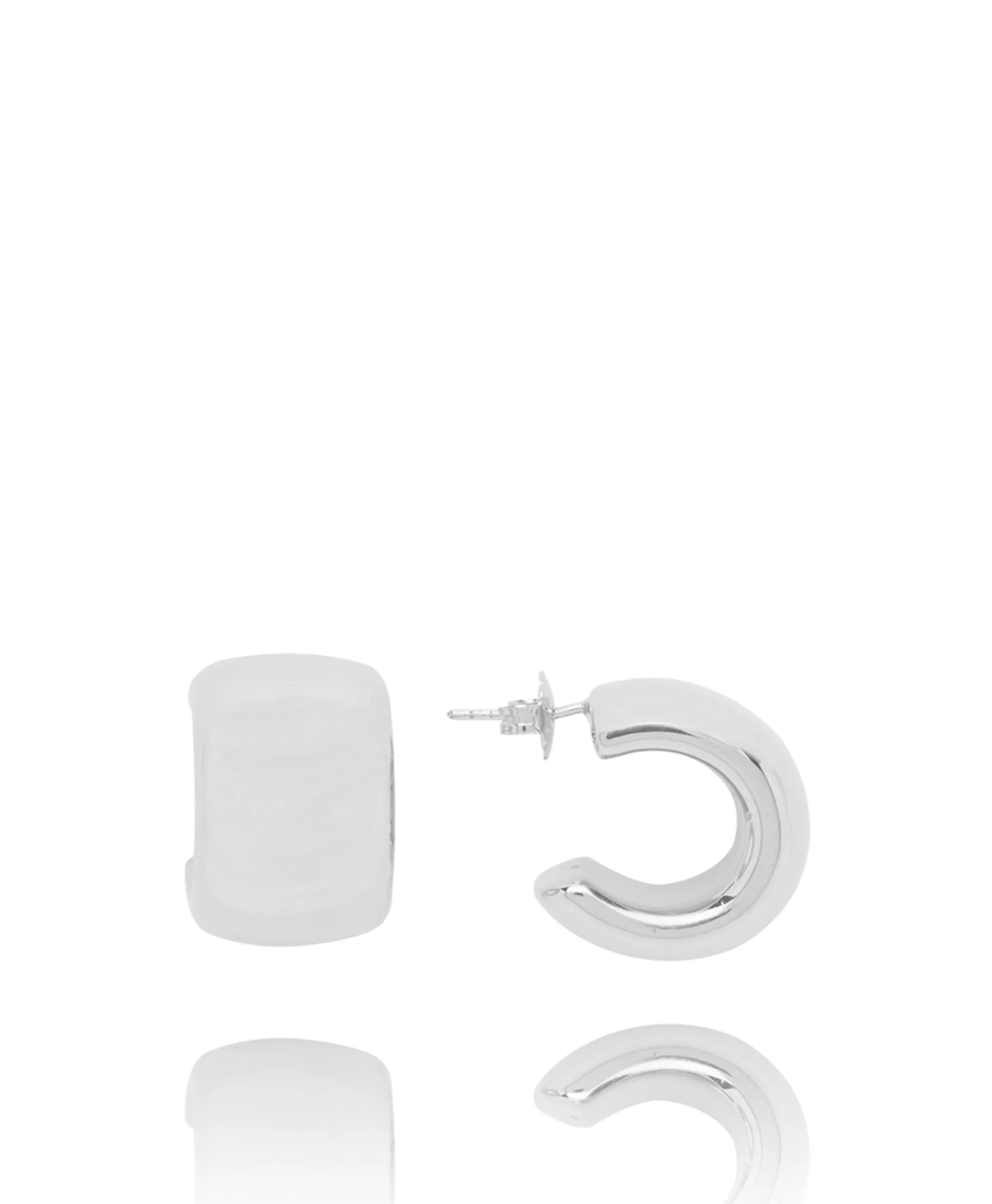 Lott. Gioielli Oorbellen Cl Creole Monique Zilver