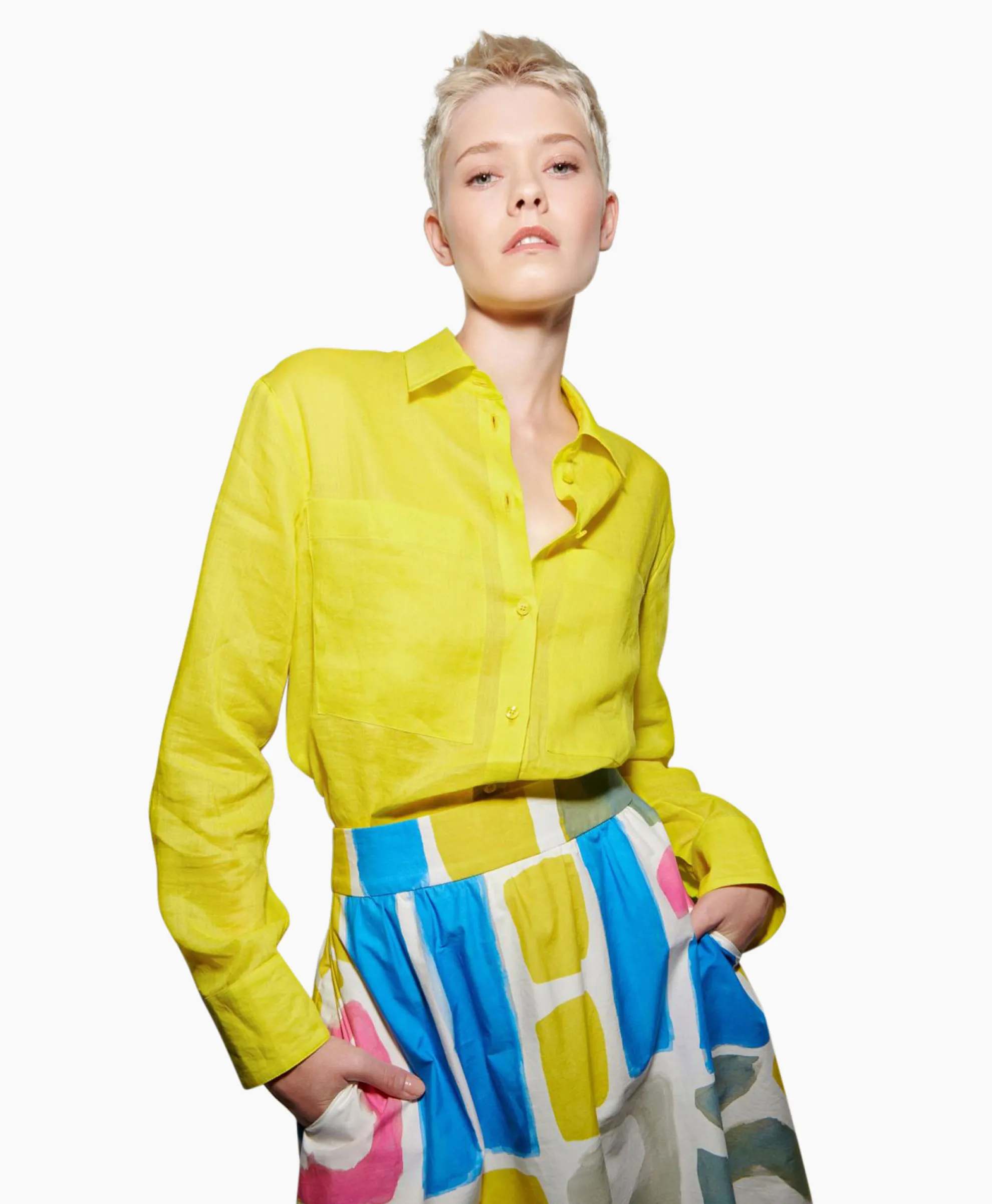 Luisa Cerano Blouse 298331/3500-0 Geel