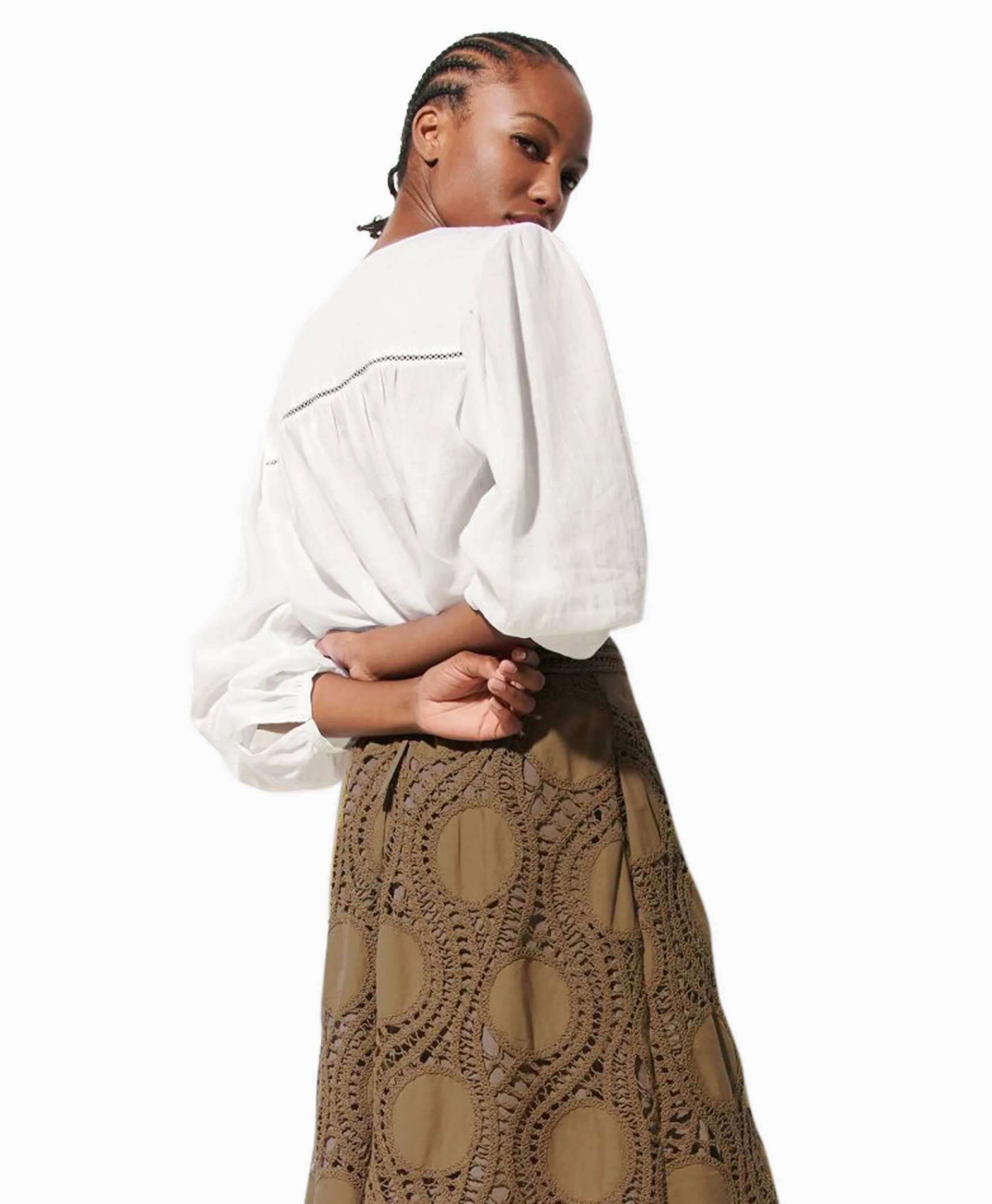 Luisa Cerano Blouse 298458/3500-0 Off White