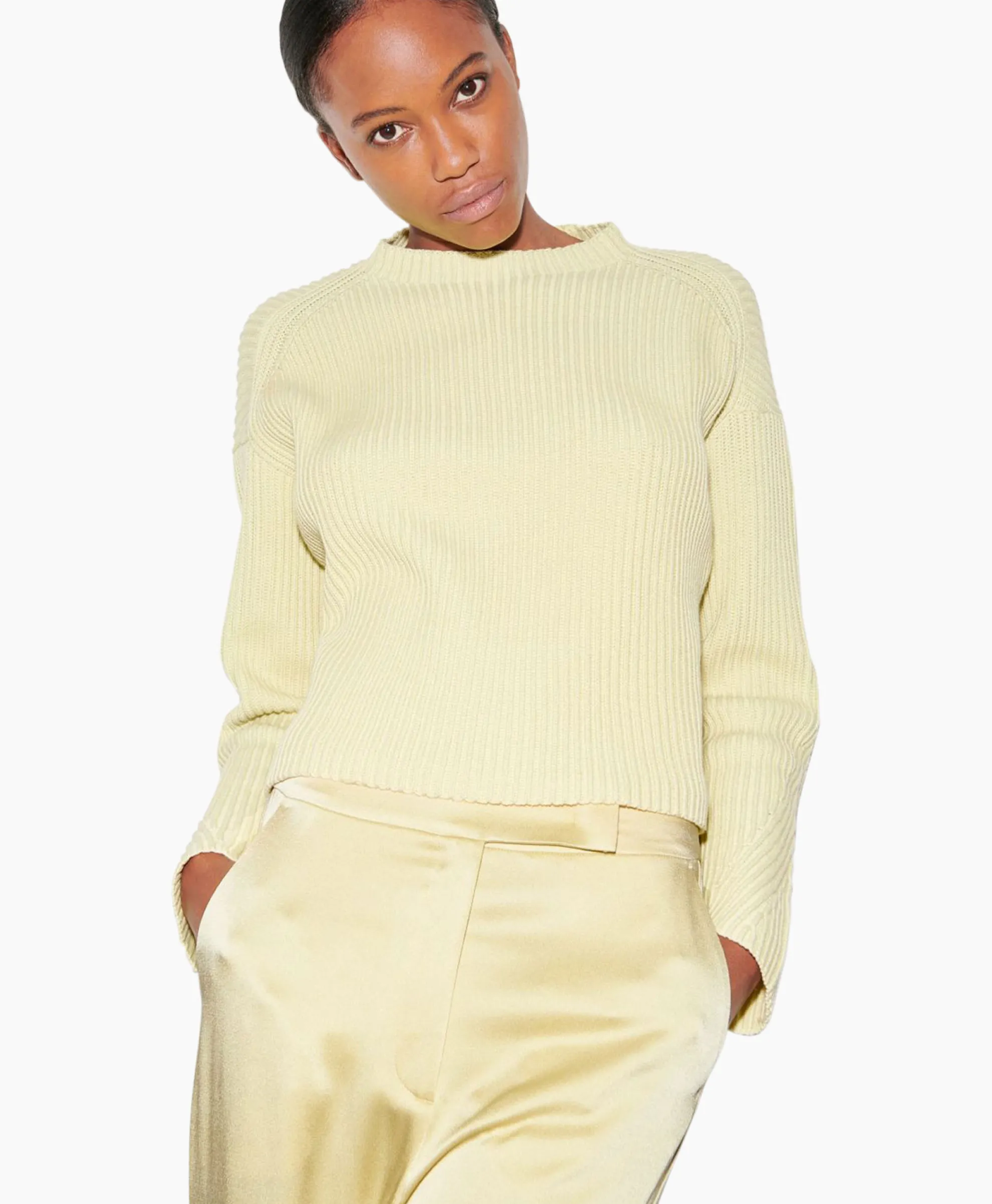 Luisa Cerano Gebreide Trui 198399/5908-0 Geel