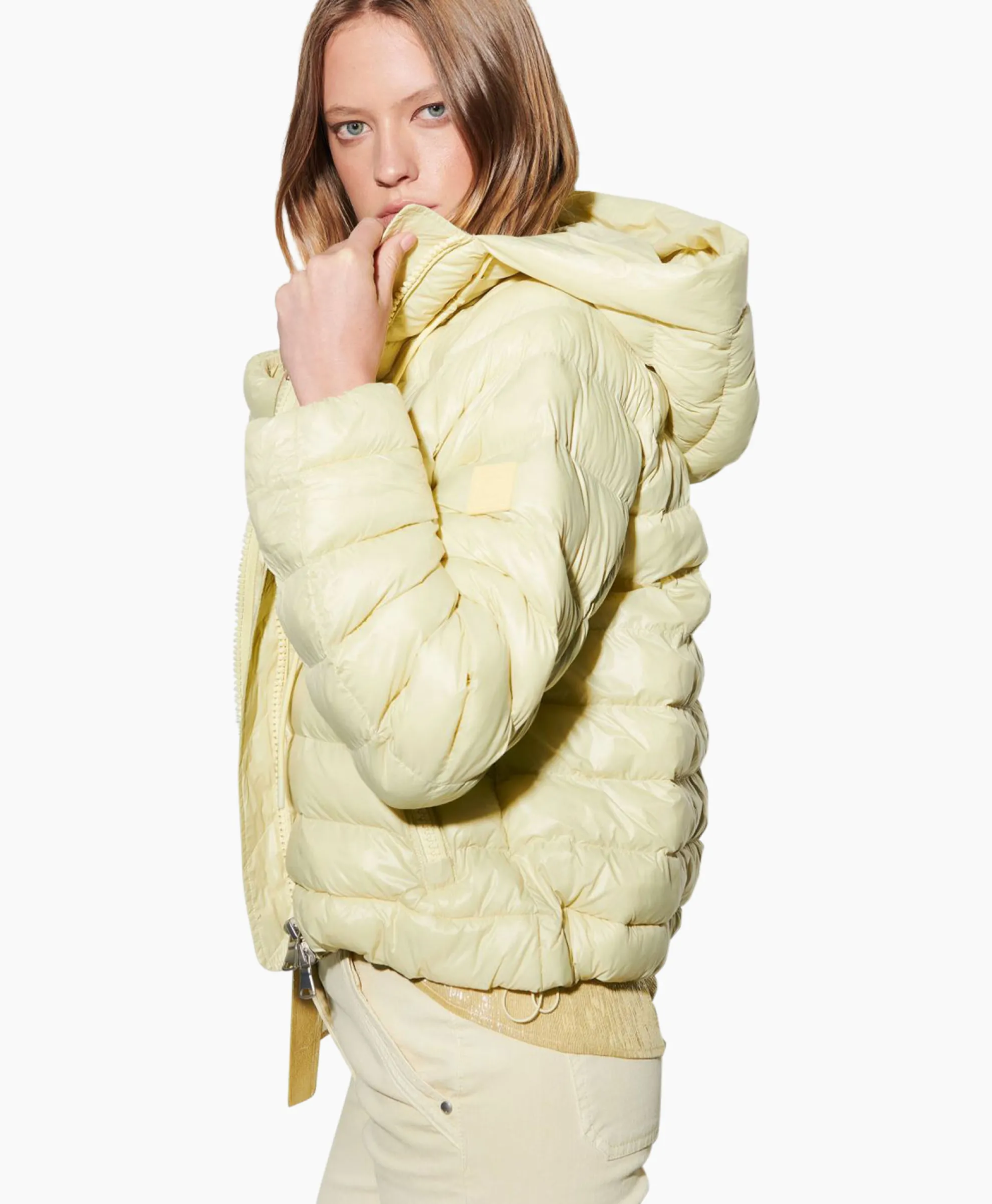 Luisa Cerano Gewatteerde Jas 498580/4133-0 Geel