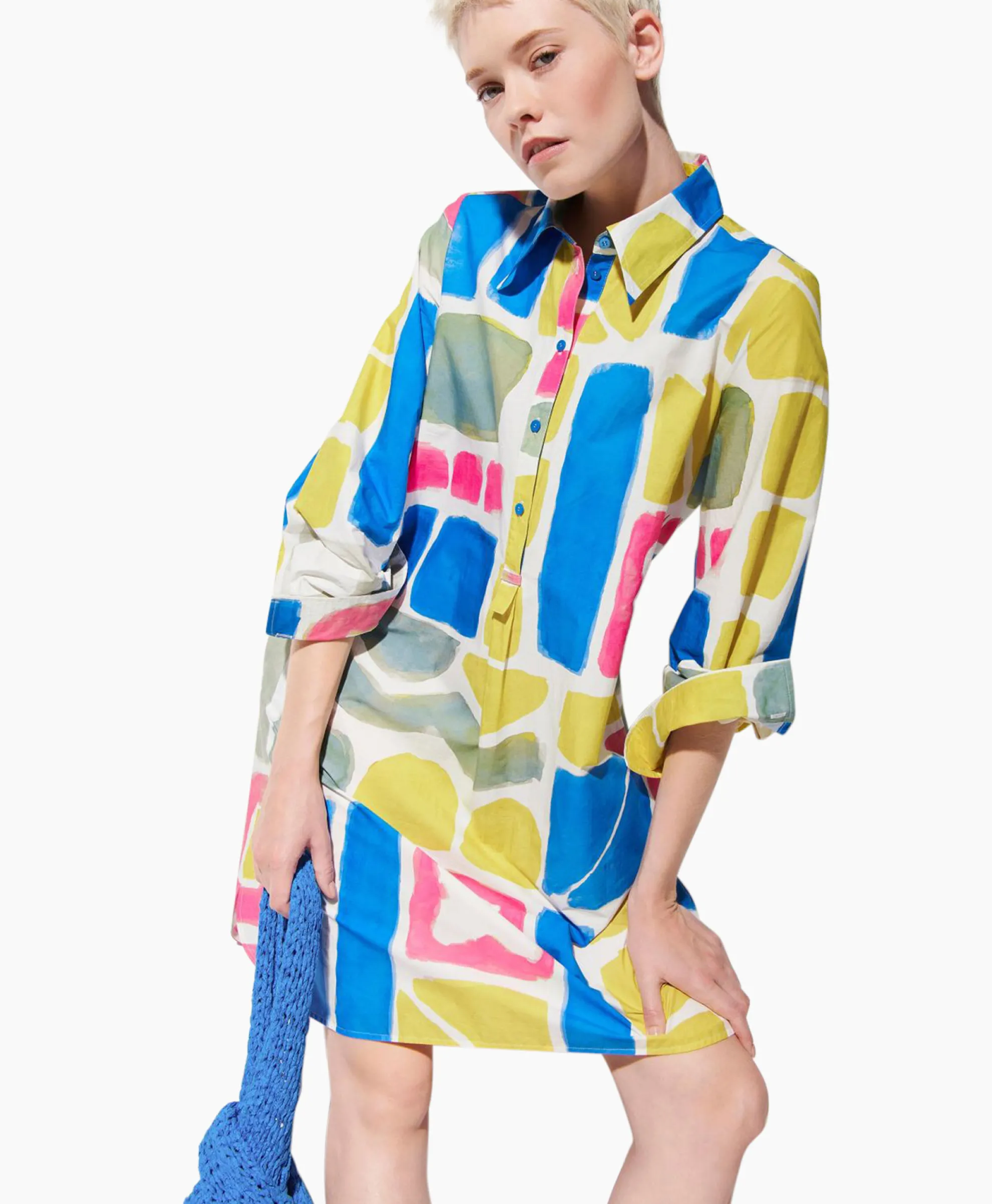 Luisa Cerano Jurk 798494/3624-0 Off White